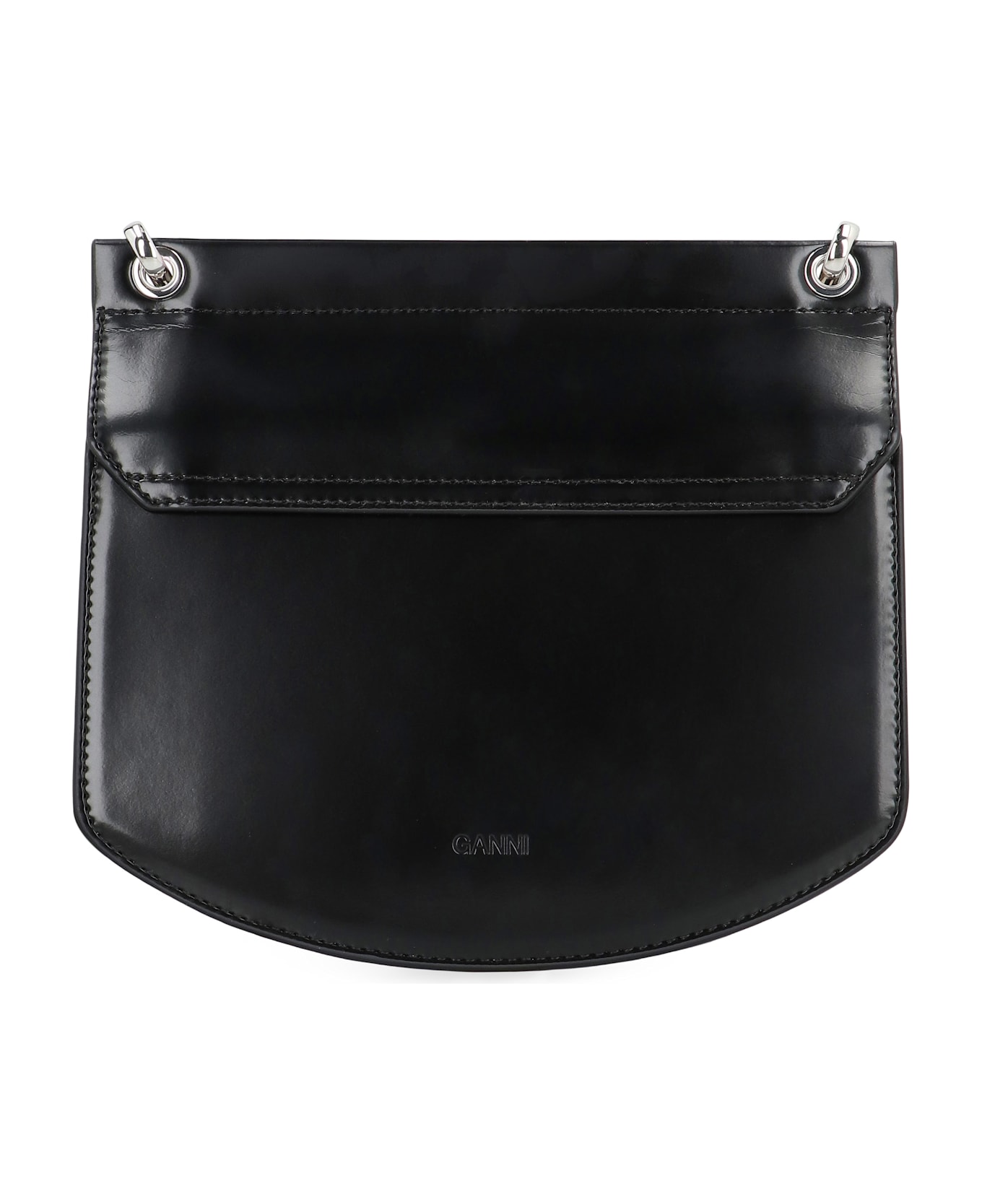 Ganni Apo-g Crossbody Bag - black