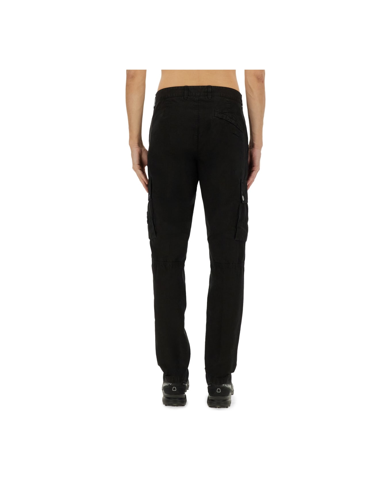 Cotton Canvas Cargo Pants