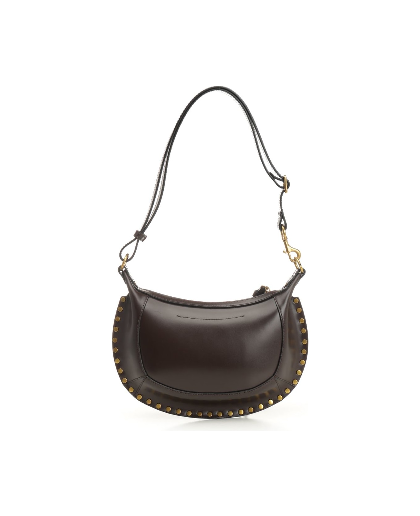 Isabel Marant Oskan Moon Bag - CHOCOLATE