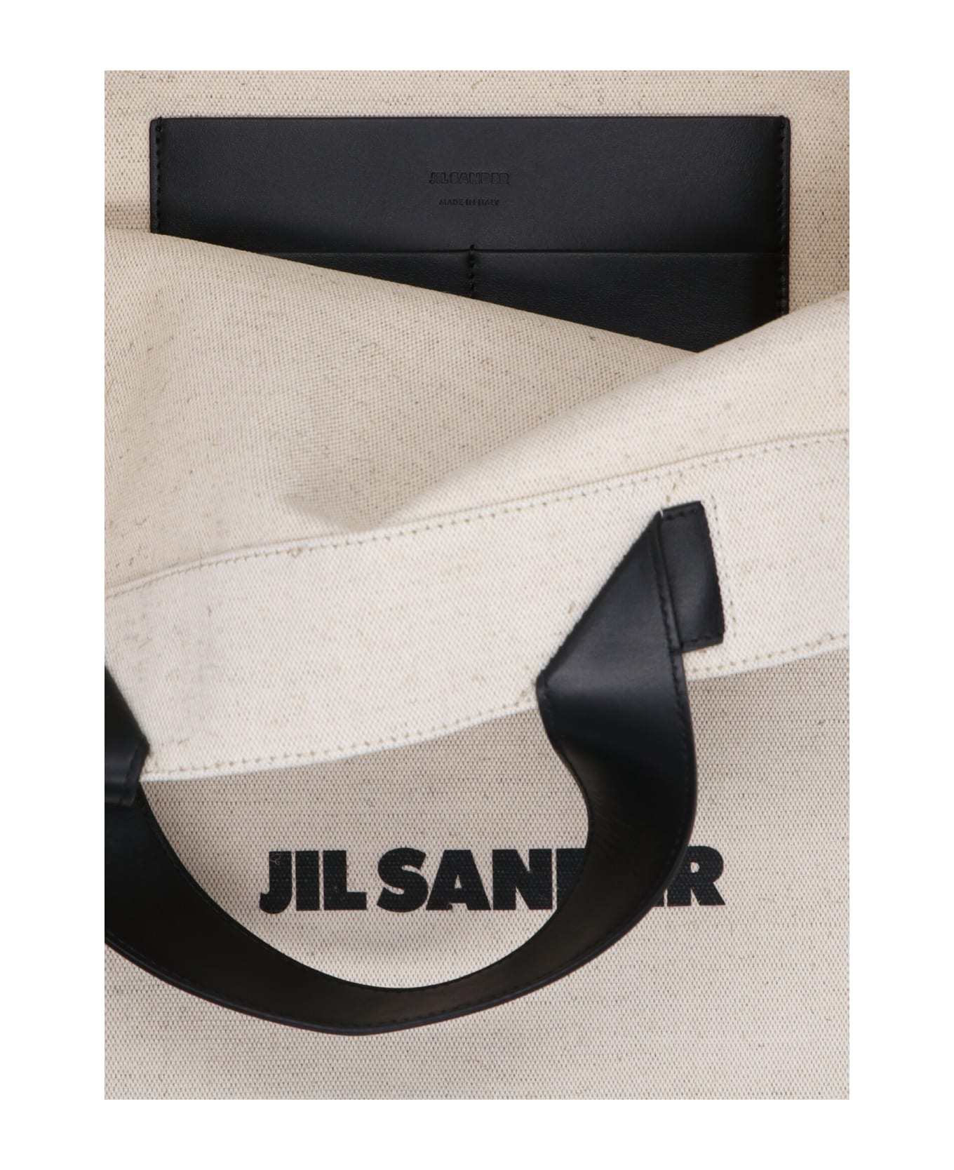 Jil Sander 'book' Shopping Bag - Natural  