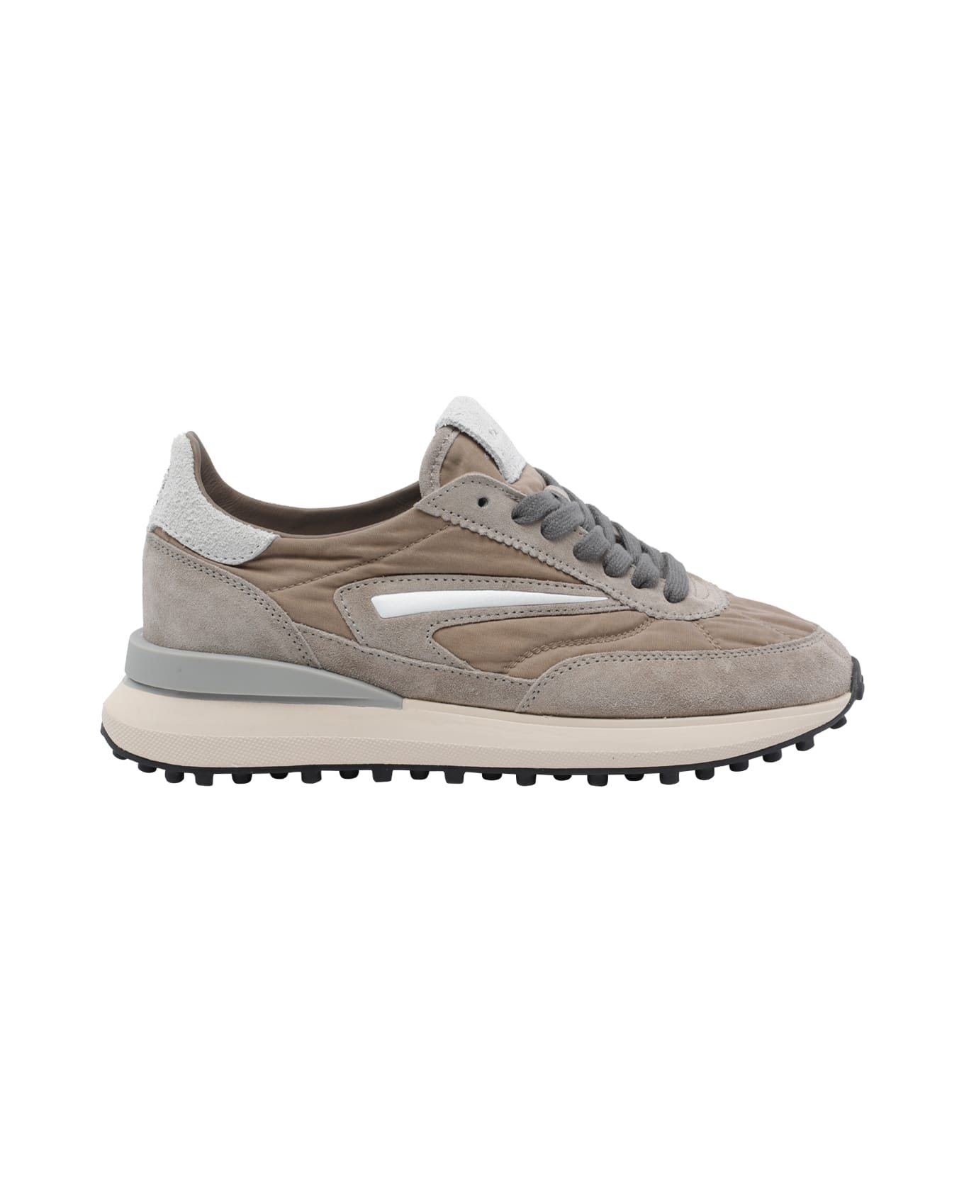 D.A.T.E. Athleta Touch Sneakers - Beige