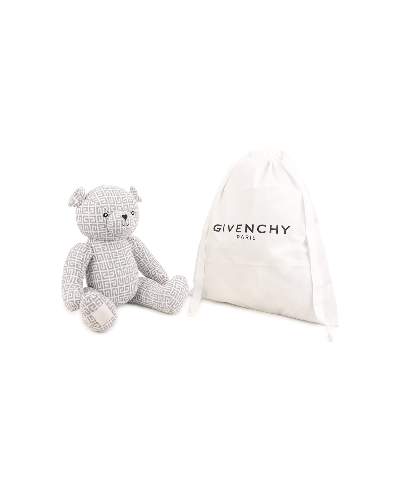 Givenchy Grey 4g Jacquard Teddy Bear - Grey アクセサリー＆ギフト