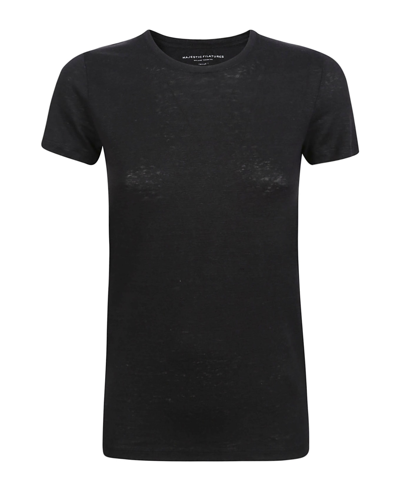 Majestic Filatures Majestic T-shirts And Polos Black - Black