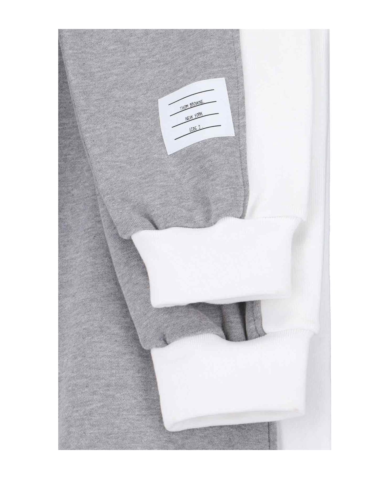 Thom Browne 
4-bar
 Track Pants - LT GREY