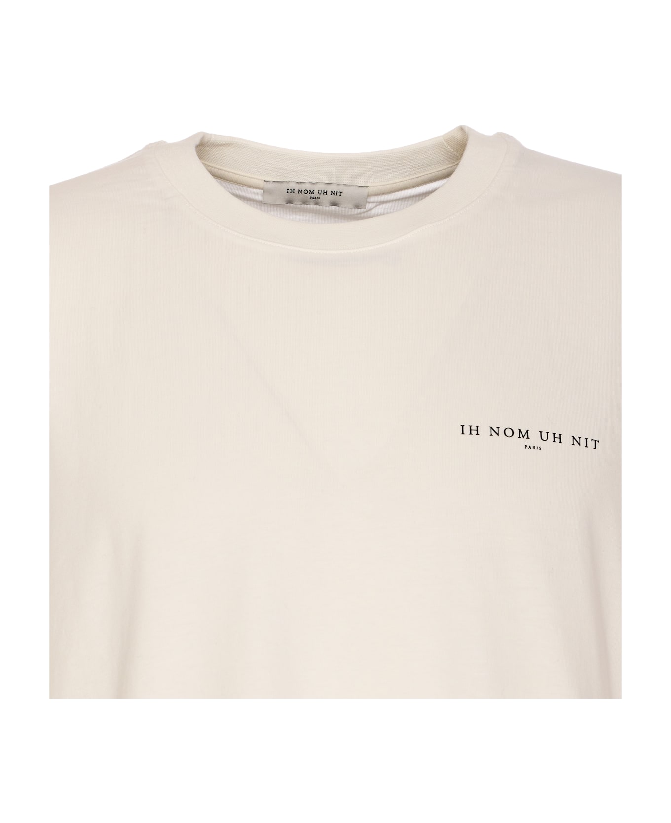 ih nom uh nit Authentic Mask T-shirt - White