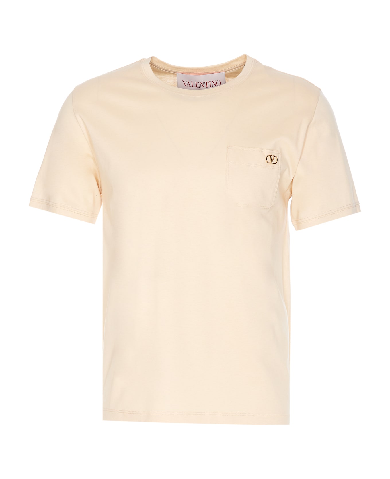Valentino Garavani Vlogo Signature Logo T-shirt - White