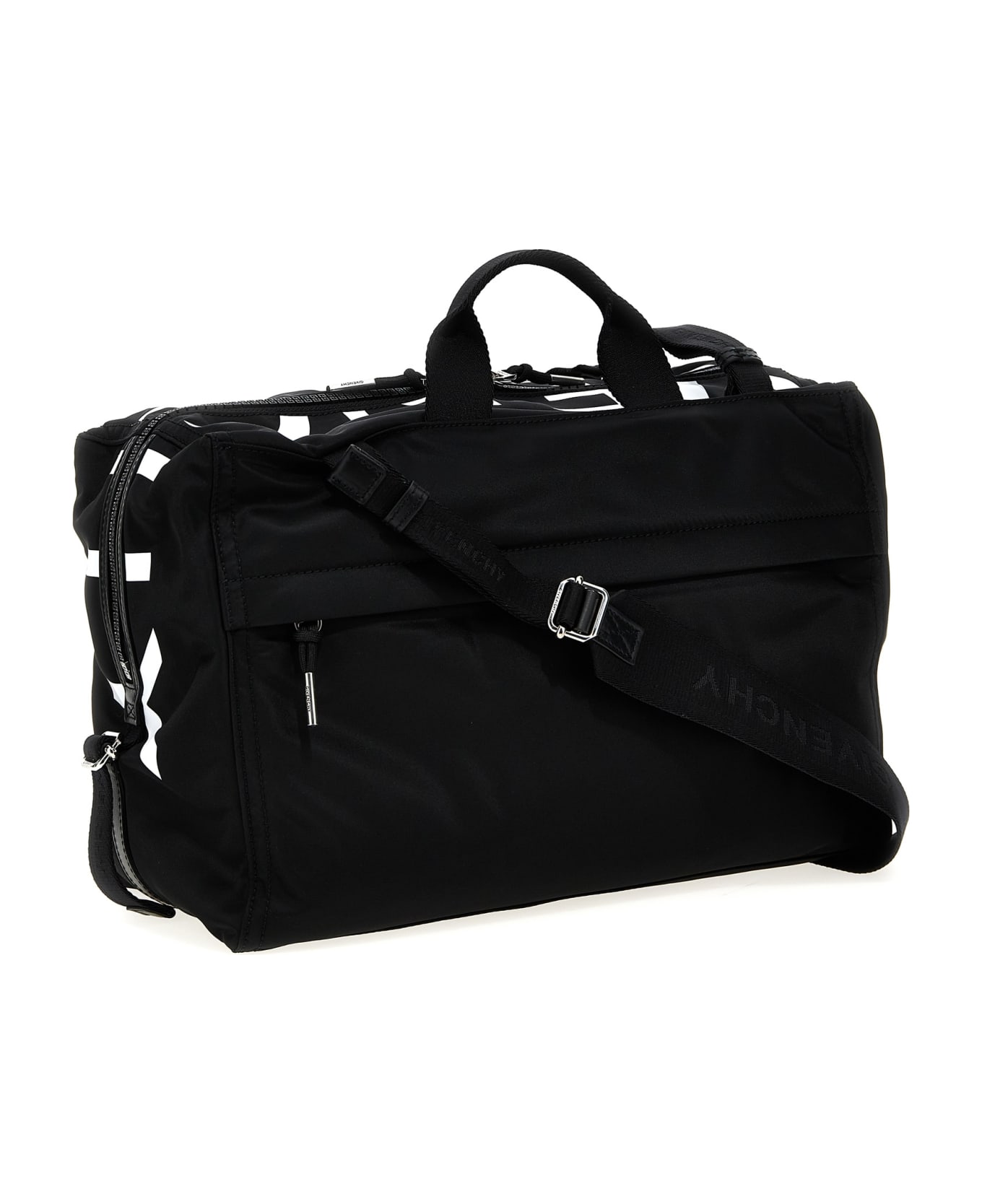 Givenchy Pandora Medium Bag - Black White トラベルバッグ
