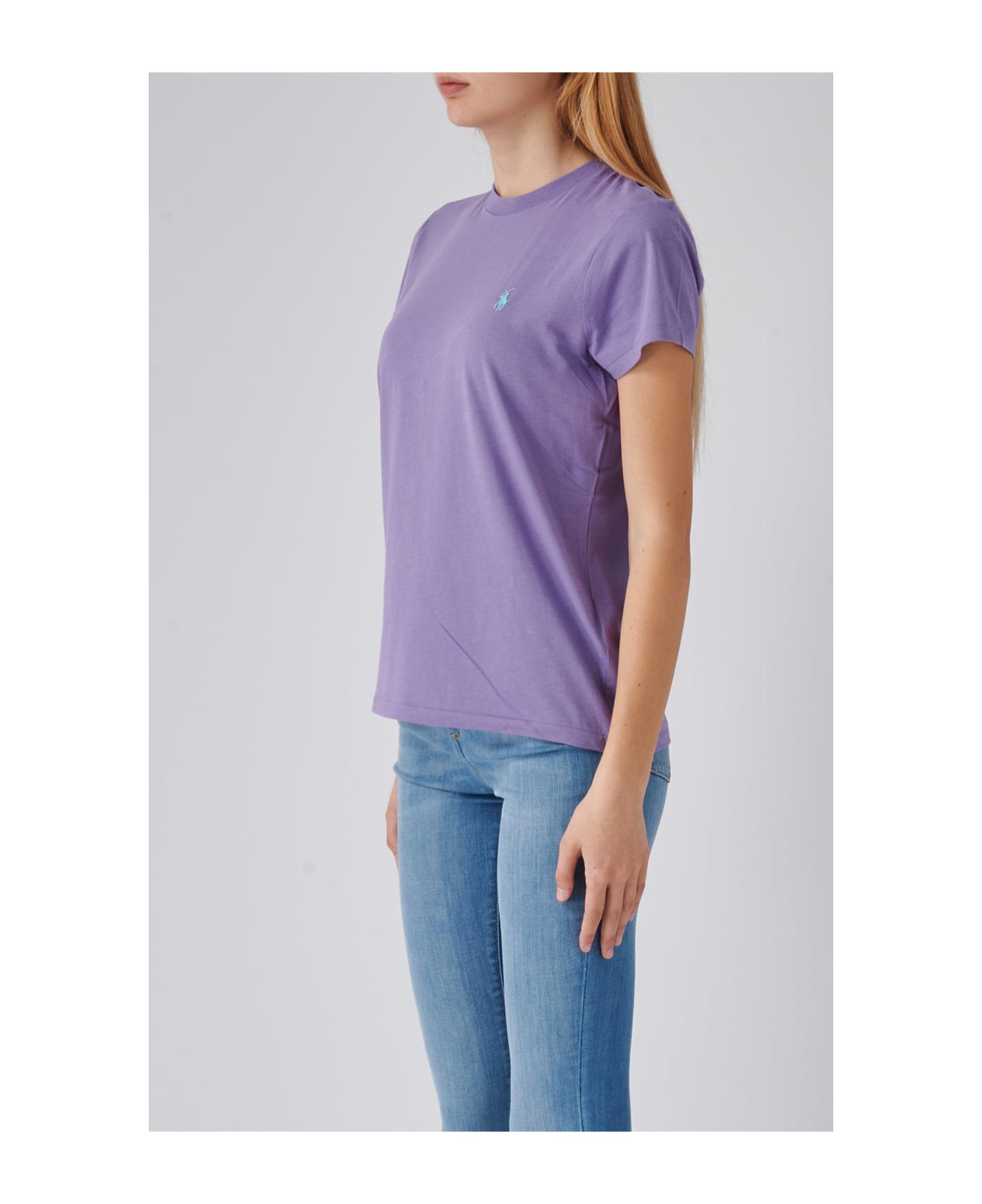 Polo Ralph Lauren Cotton T-shirt - VIOLA Tシャツ