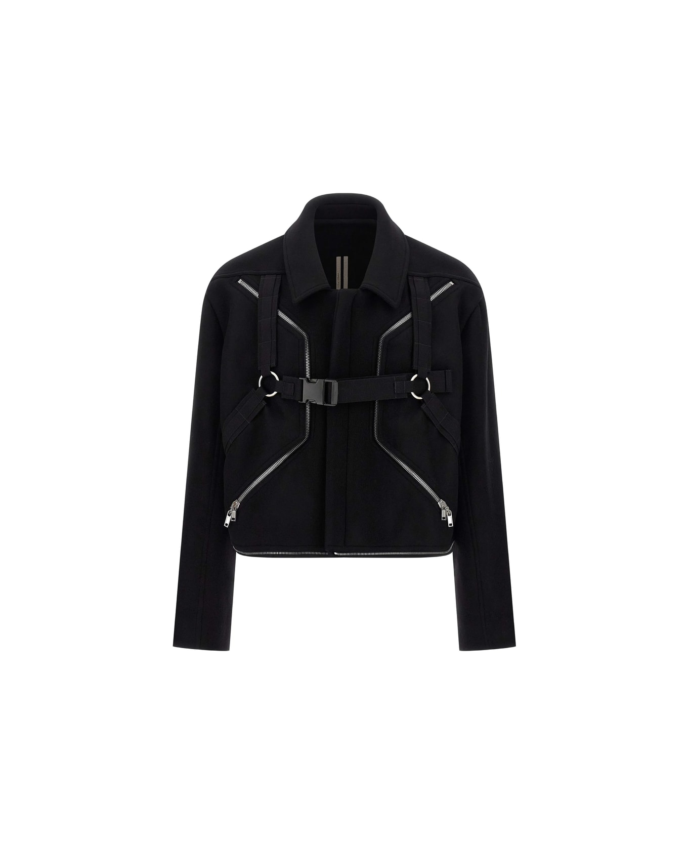 Rick Owens Coat - BLACK