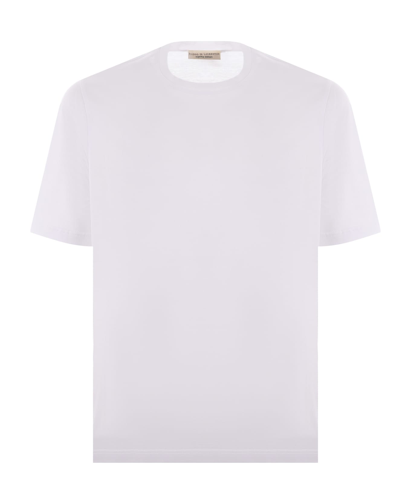 Filippo De Laurentiis T-shirt In Cotton - Bianco シャツ