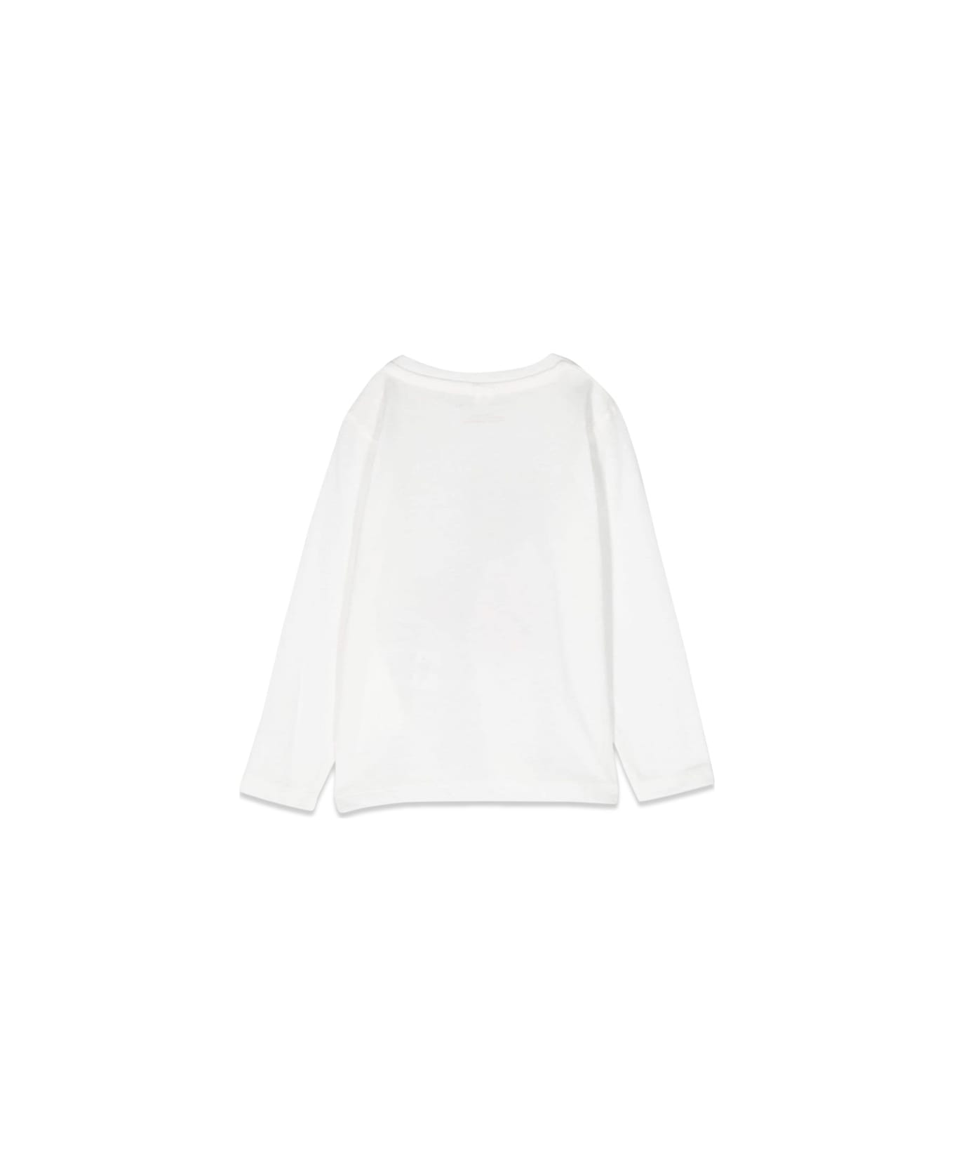 Stella McCartney Kids T-shirt Ml Hearts - WHITE Tシャツ＆ポロシャツ