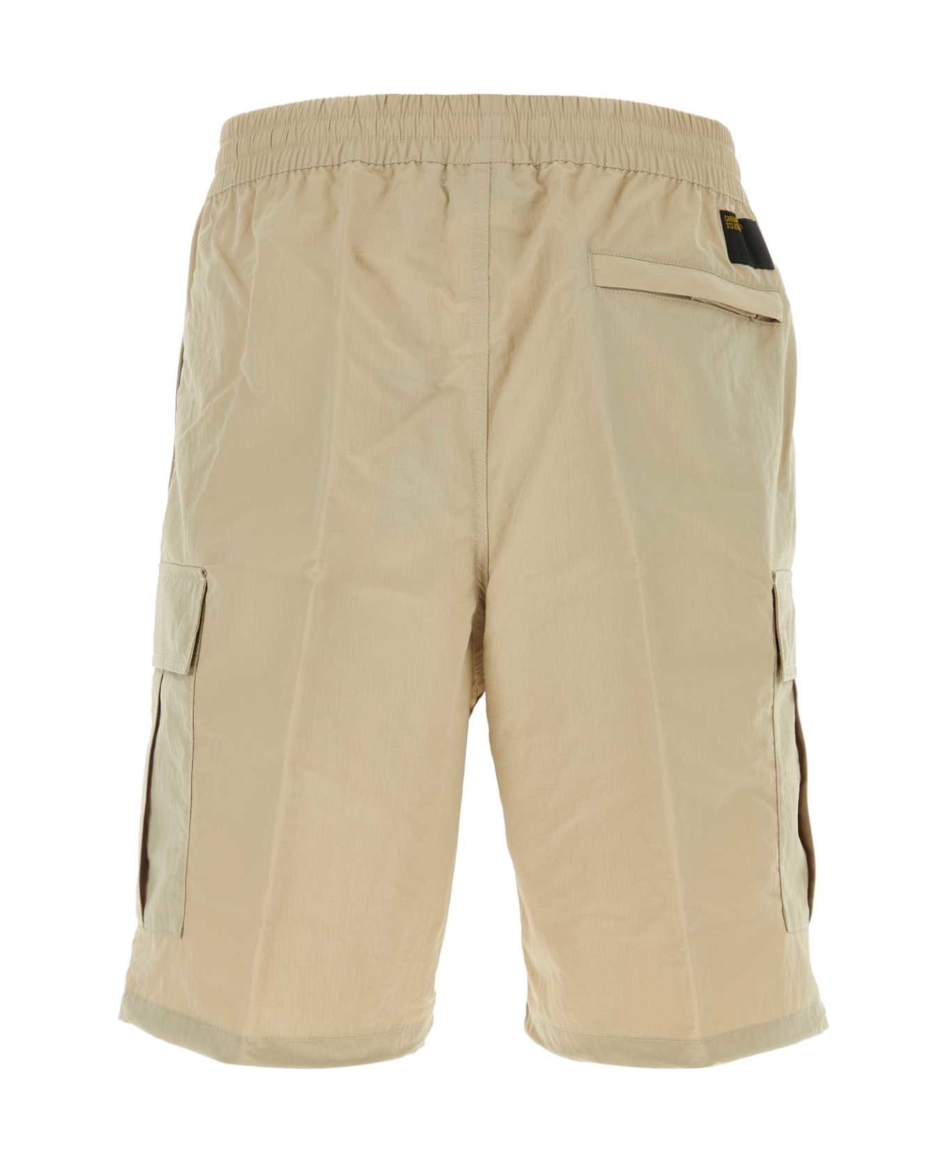 Carhartt Sand Nylon Evers Cargo Shorts - BLACK
