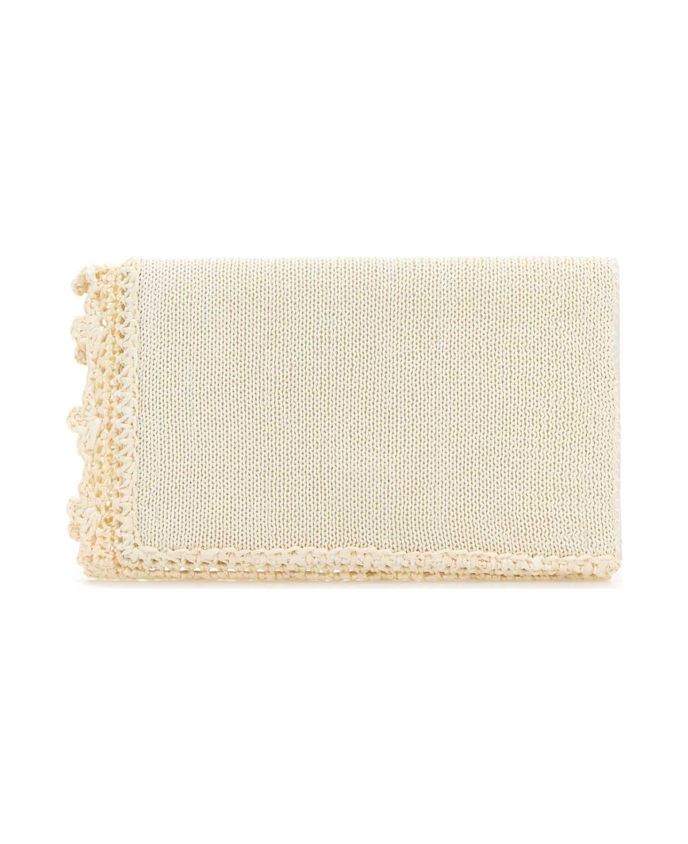 J.W. Anderson Ivory Crochet Clutch - OFFWHITE