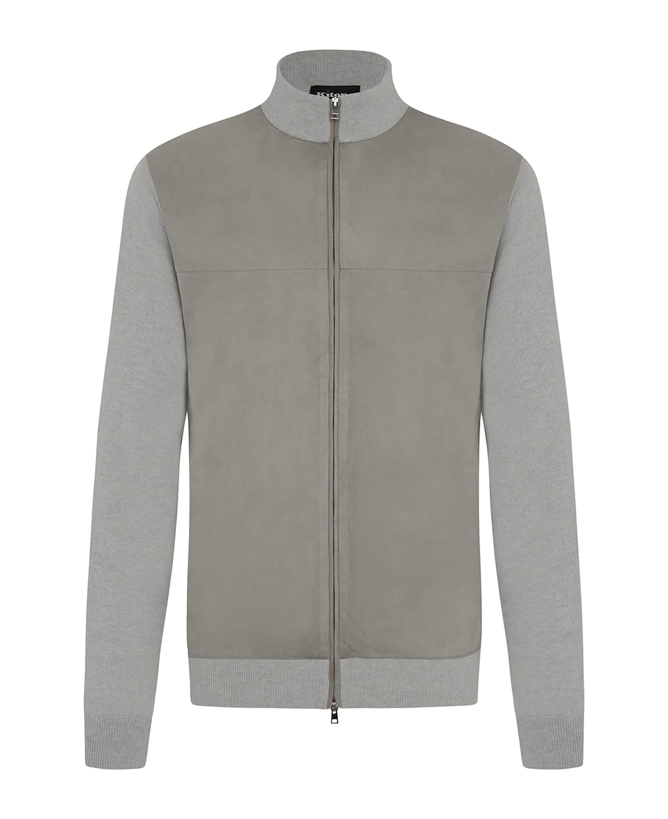 Kiton Blouson Cashmere - LIGHT GREY コート