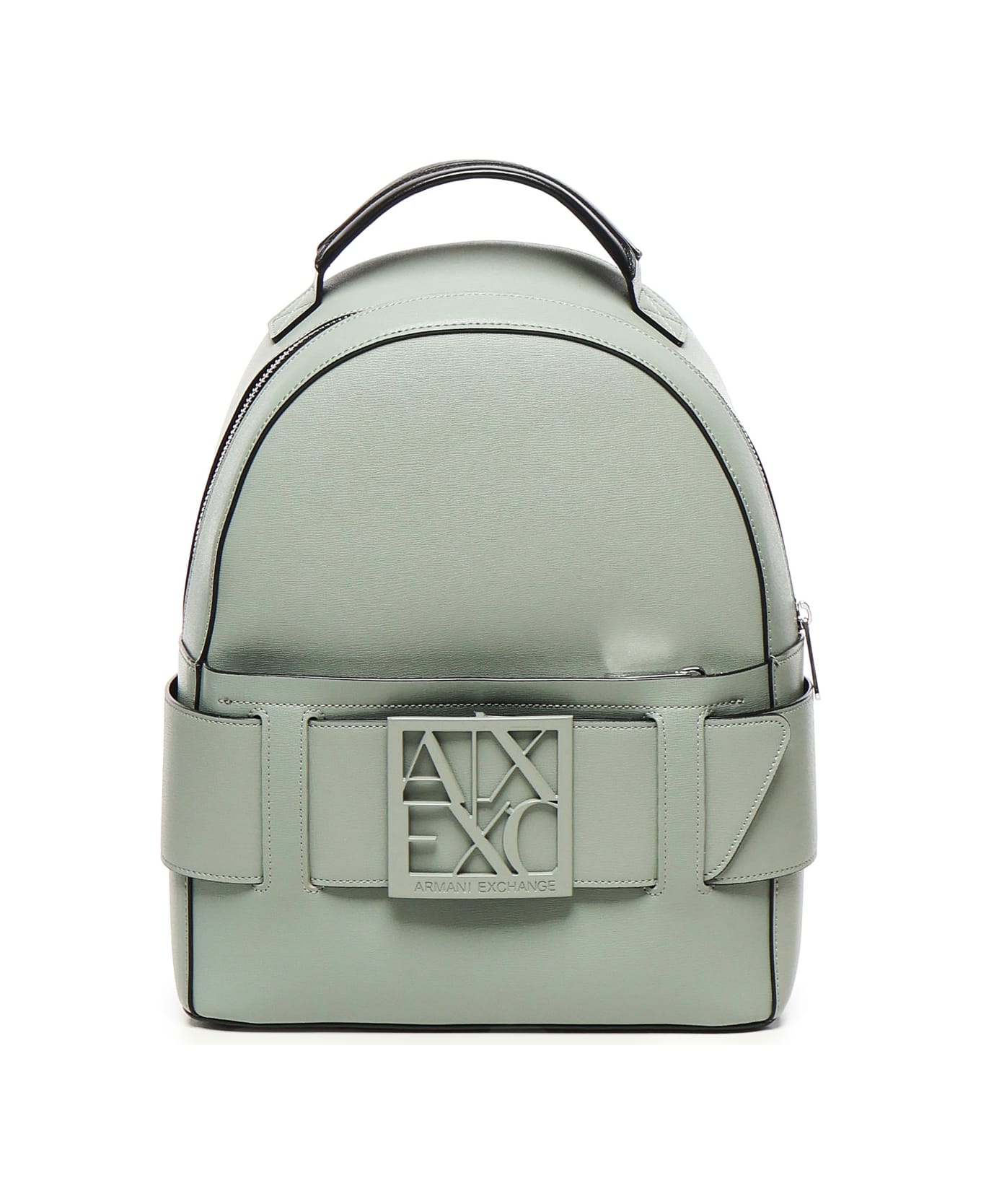 Armani Exchange Logo Backpack - SAGE