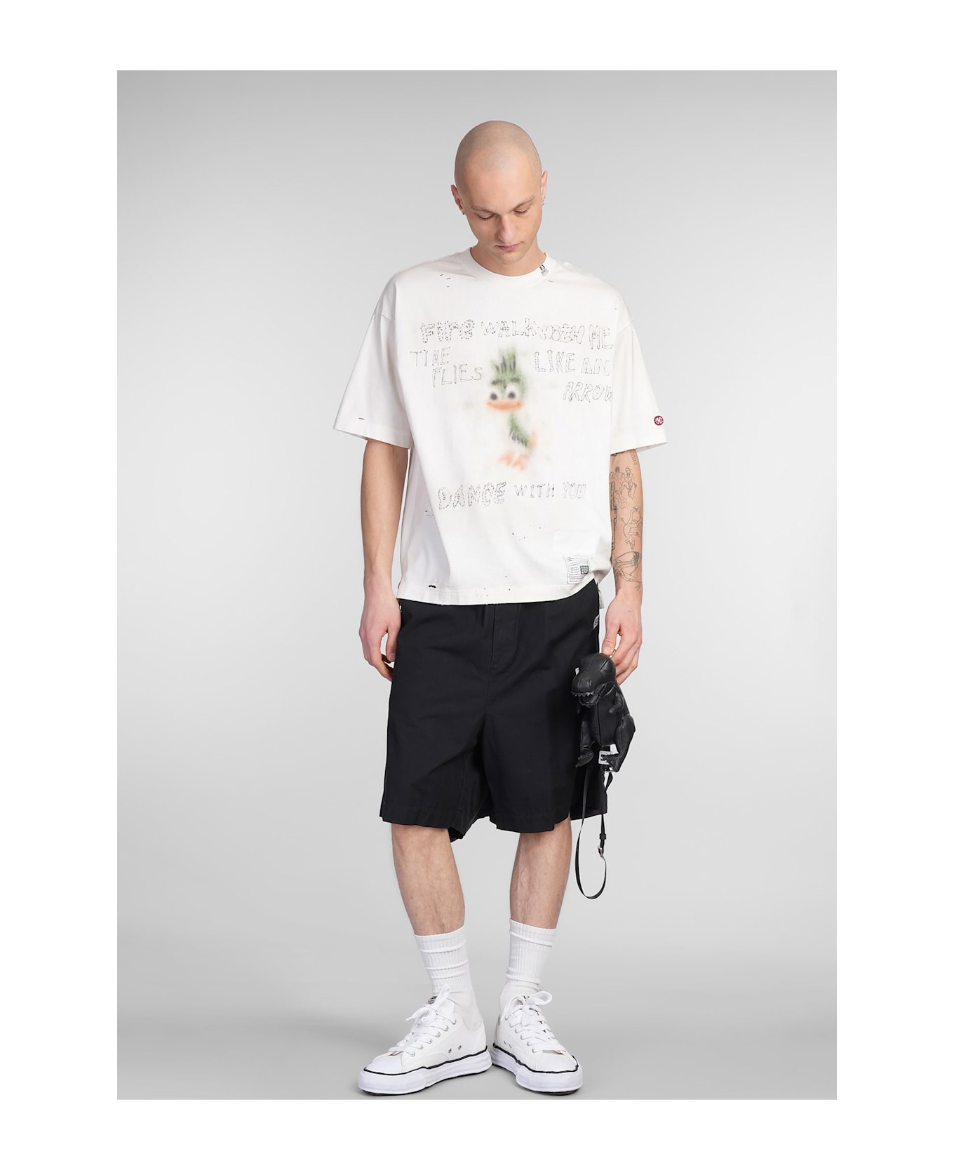 Mihara Yasuhiro Shorts In Black Cotton - black