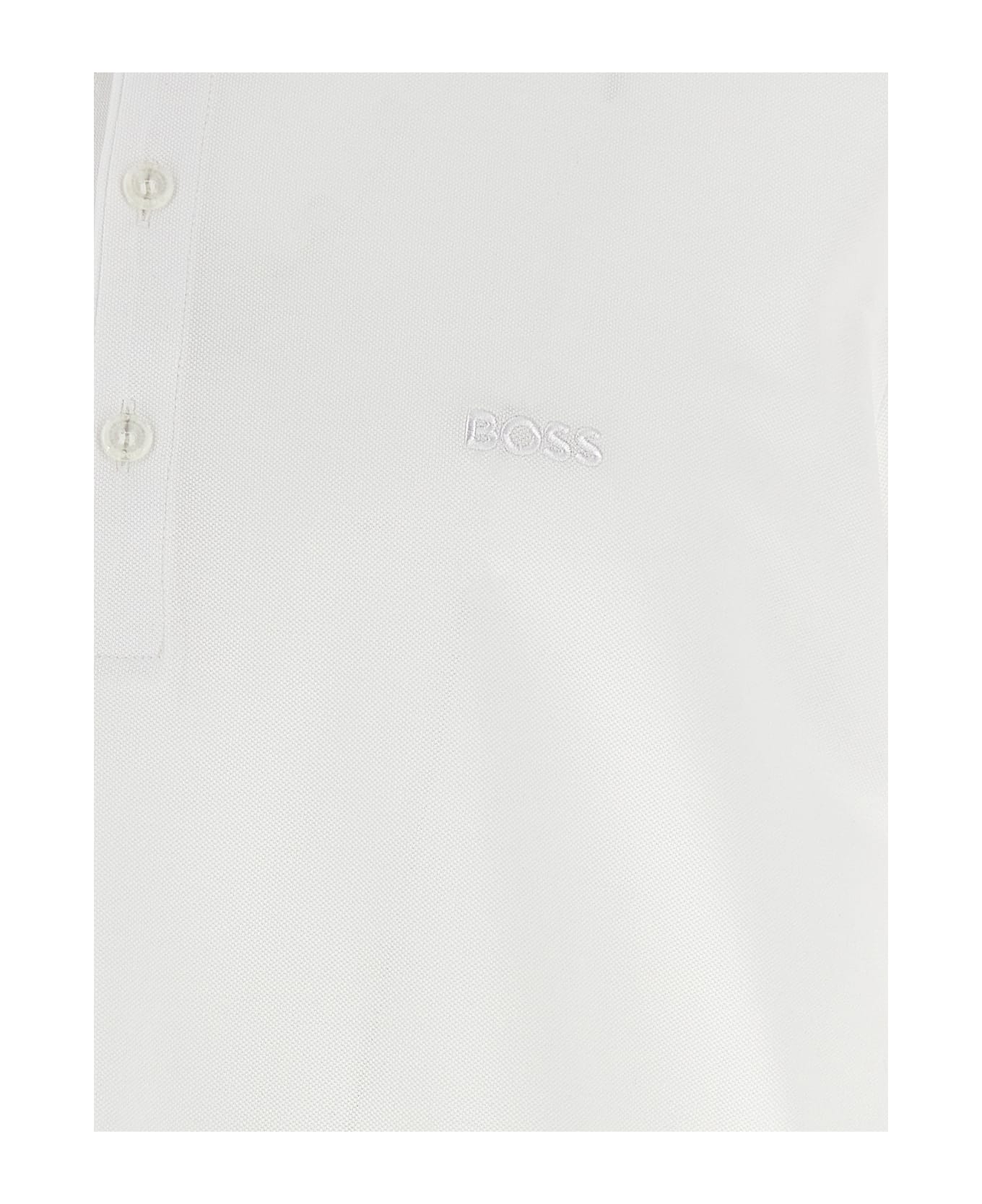 Hugo Boss 'paule 4' Polo Shirt - WHITE