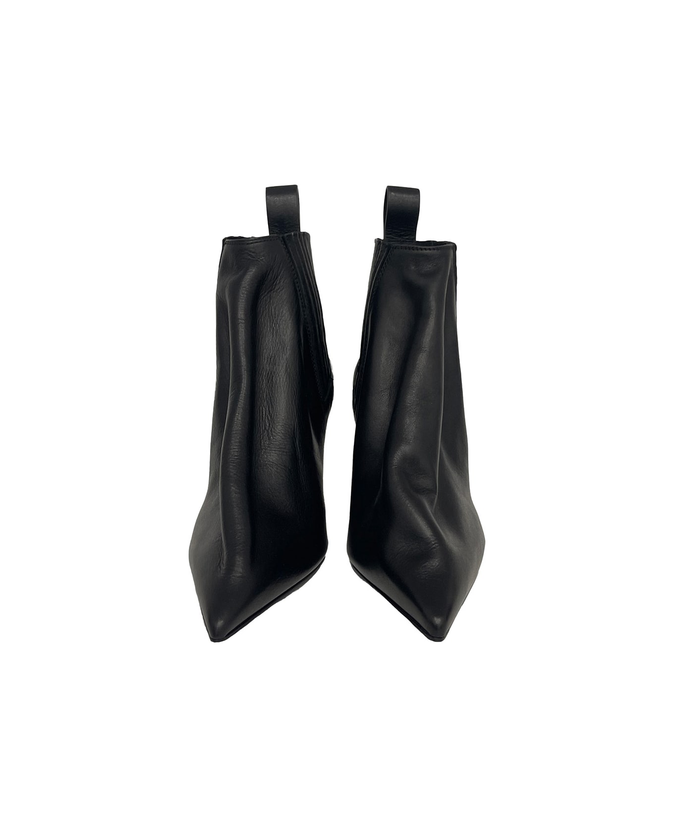 Rick Owens Ankle Taco Boots - Black