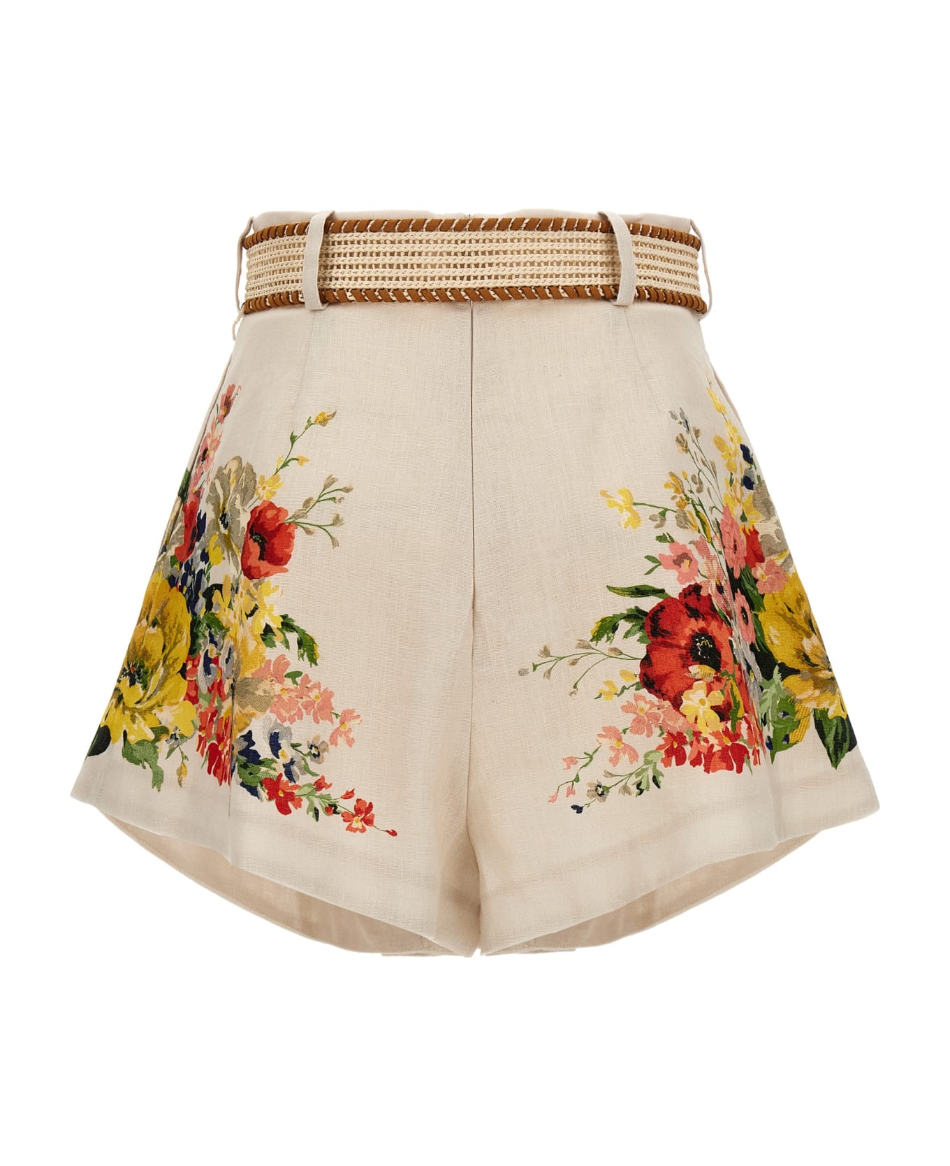 Zimmermann 'alight Tuck' Shorts - Multicolor ショートパンツ