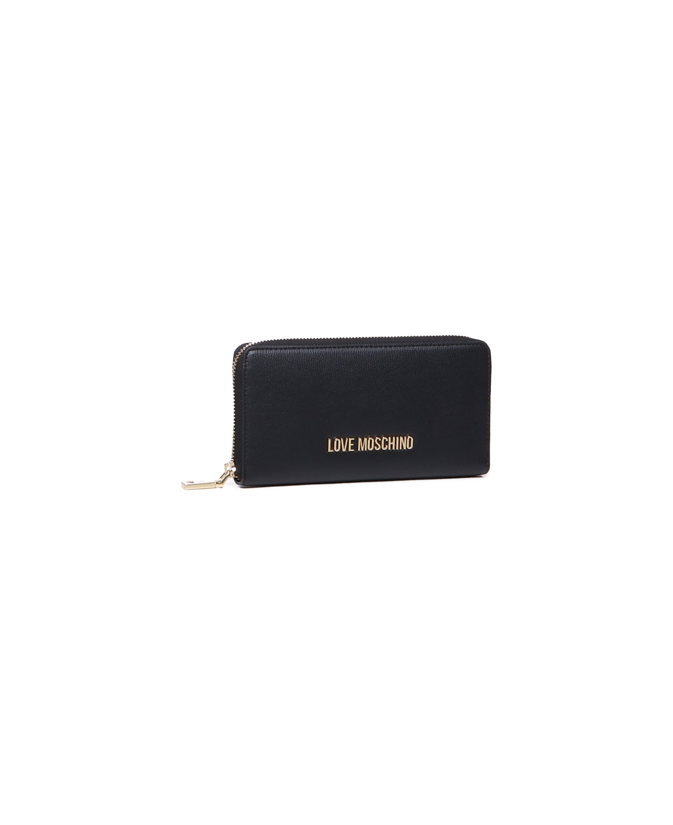 Love Moschino Wallet With Logo - Nero
