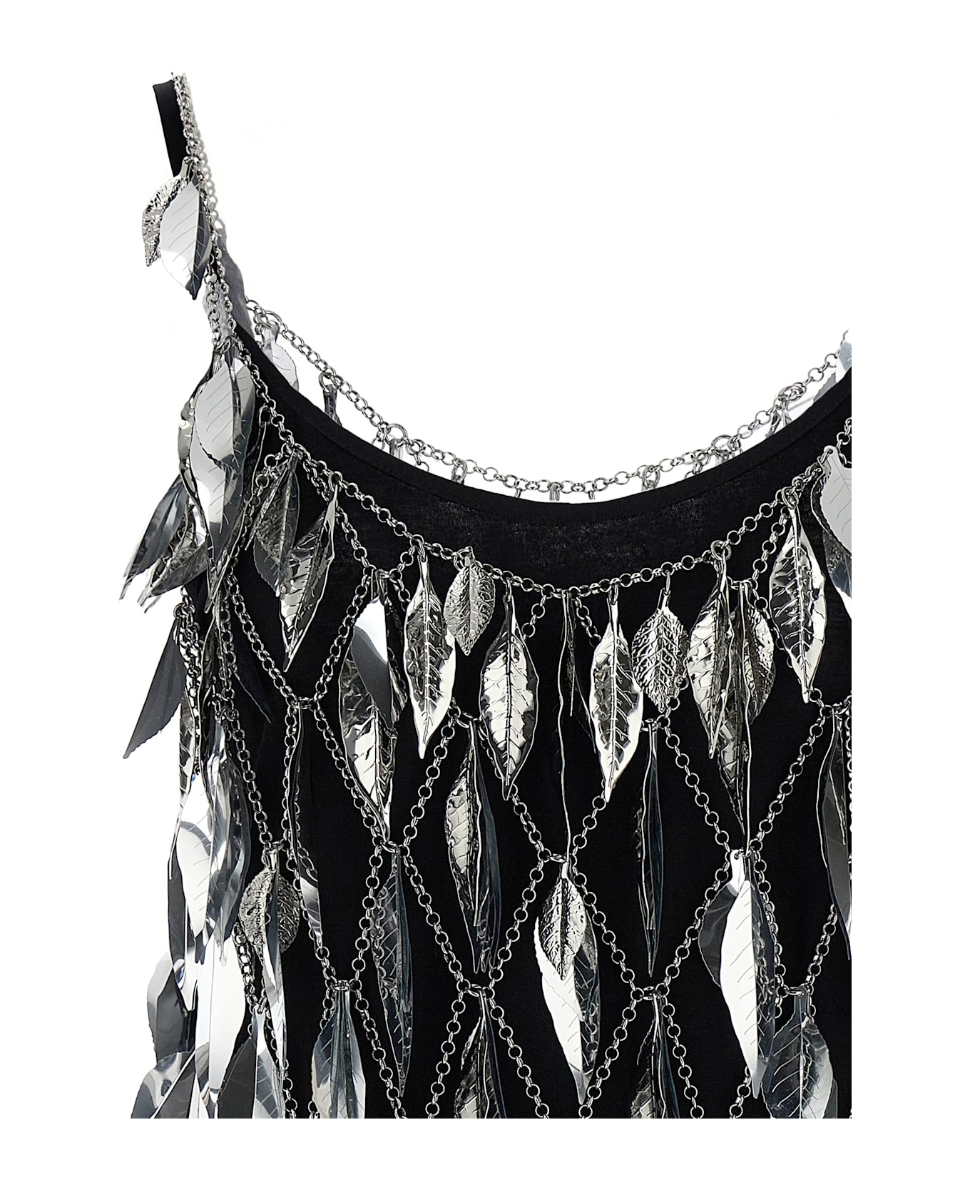 Paco Rabanne 'robe' Dress - Silver