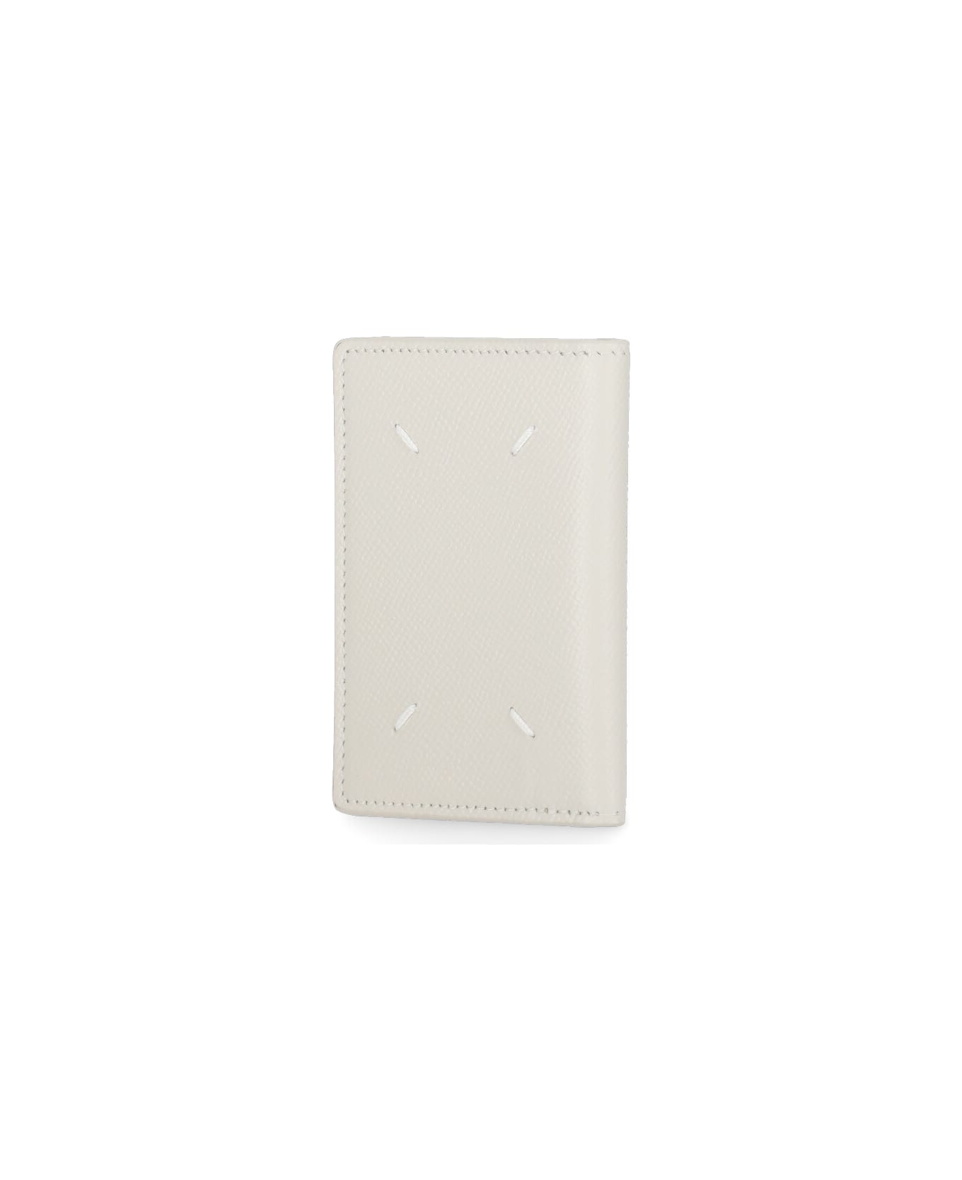Maison Margiela Bi-fold Card Holder - Ivory