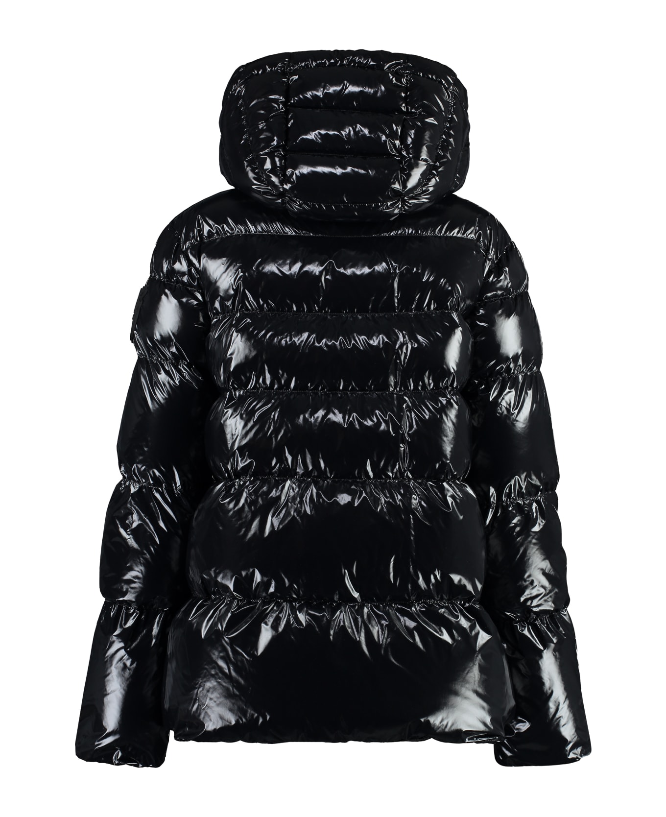 Eleodoro Hooded Shiny Down Jacket Pinko | italist