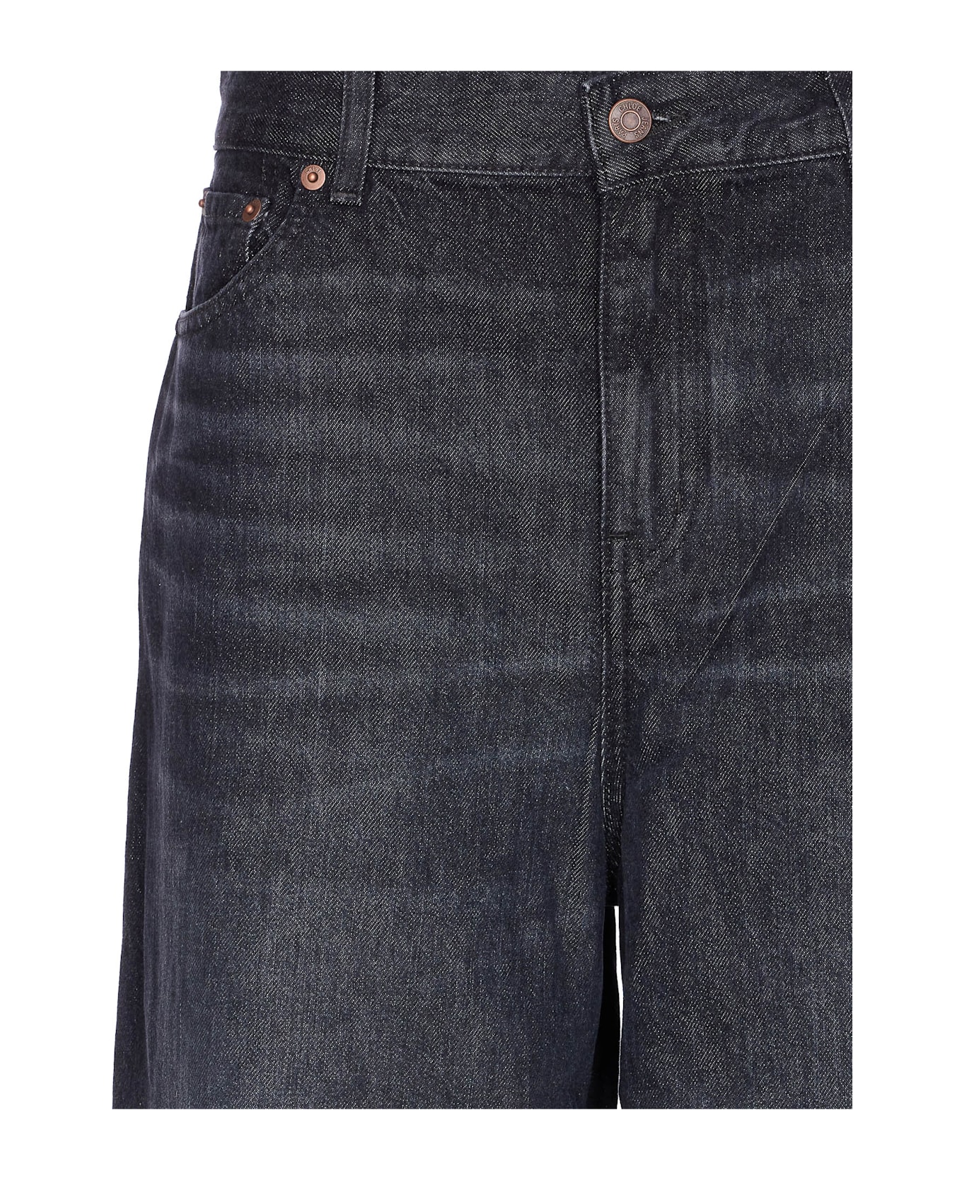 Chloé Wide-leg Denim Jeans - Black