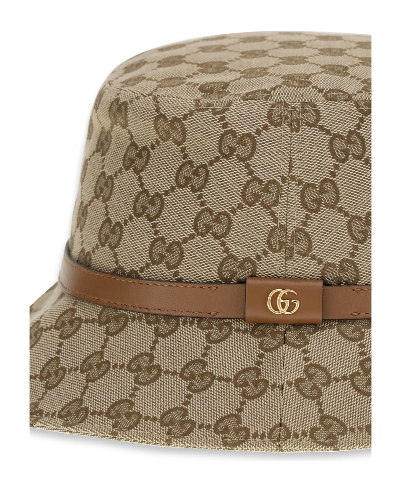 Gucci Gg Supreme Fabric Bucket Hat