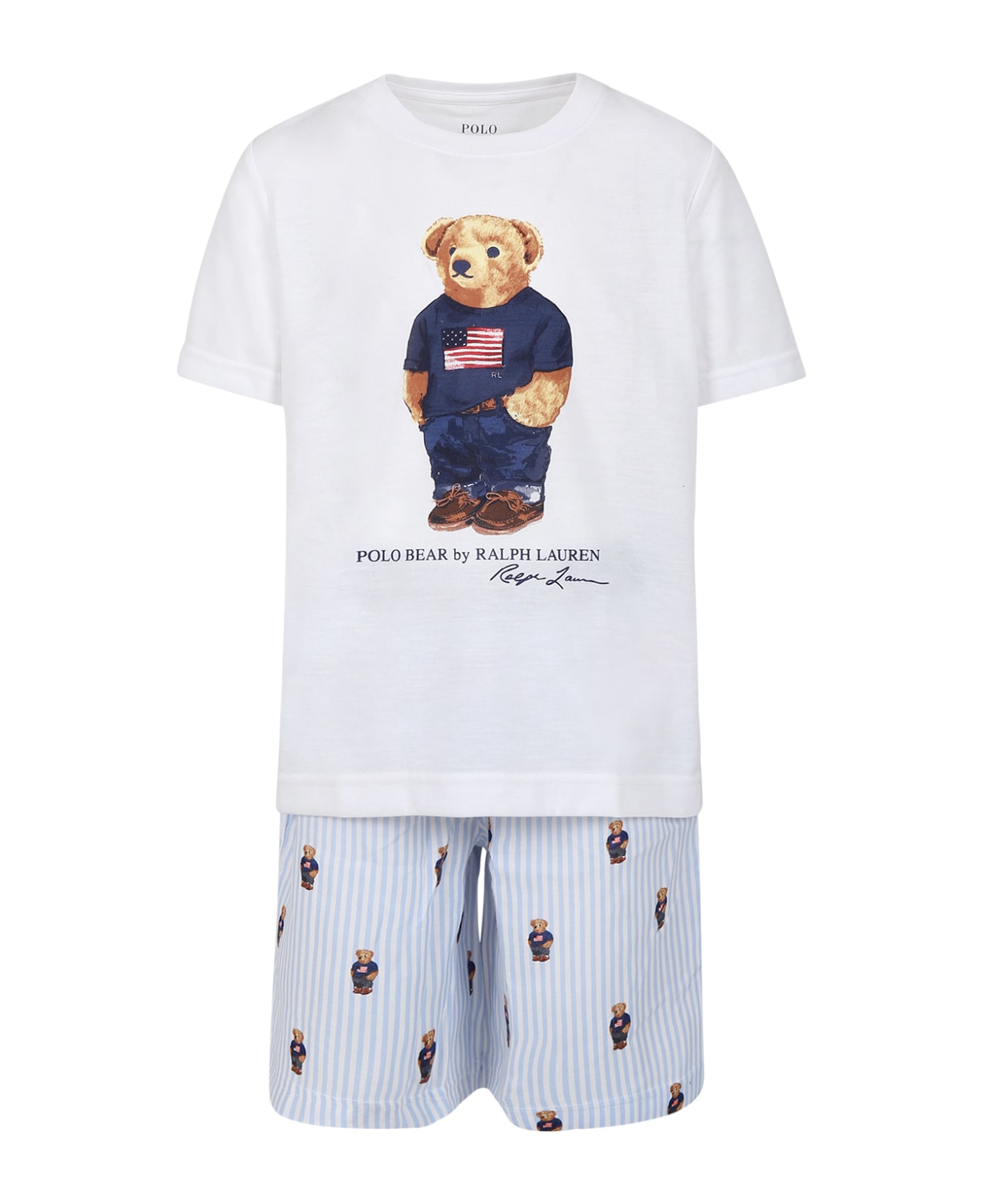 Ralph Lauren Multicolor Pajamas For Boy - Multicolor