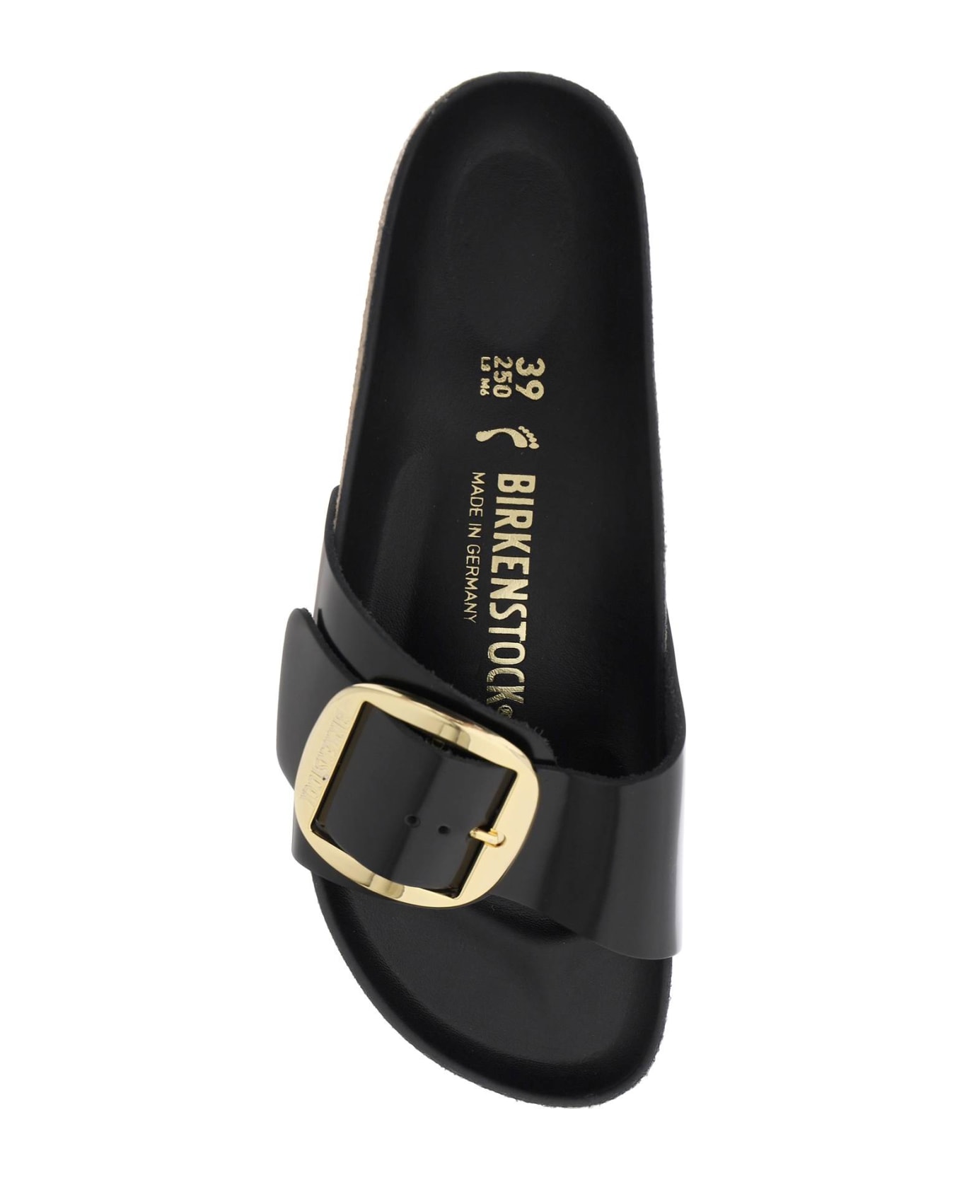 Birkenstock Madrid Big Buckle Sandals - Black