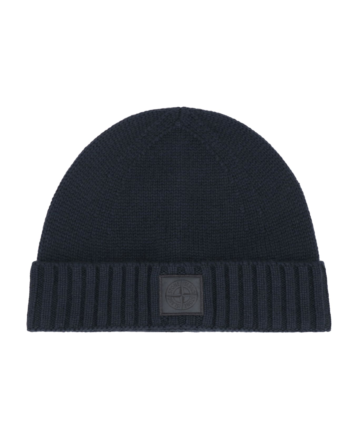 Stone Island Cashmere Hat - blue