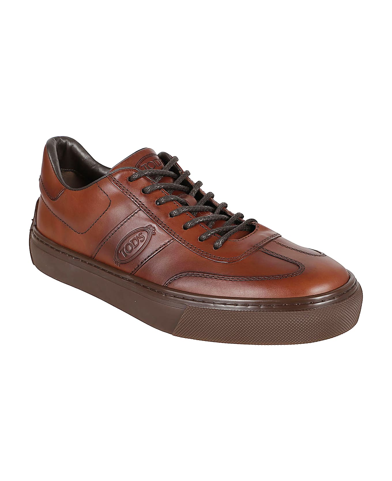 Tod
s Leather Sneakers - Teak