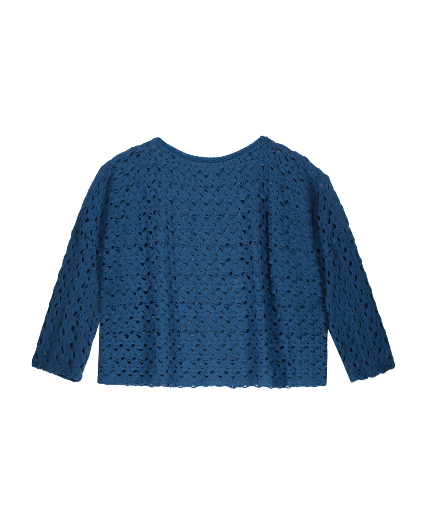 M Missoni Wool Blend Sweater - blue