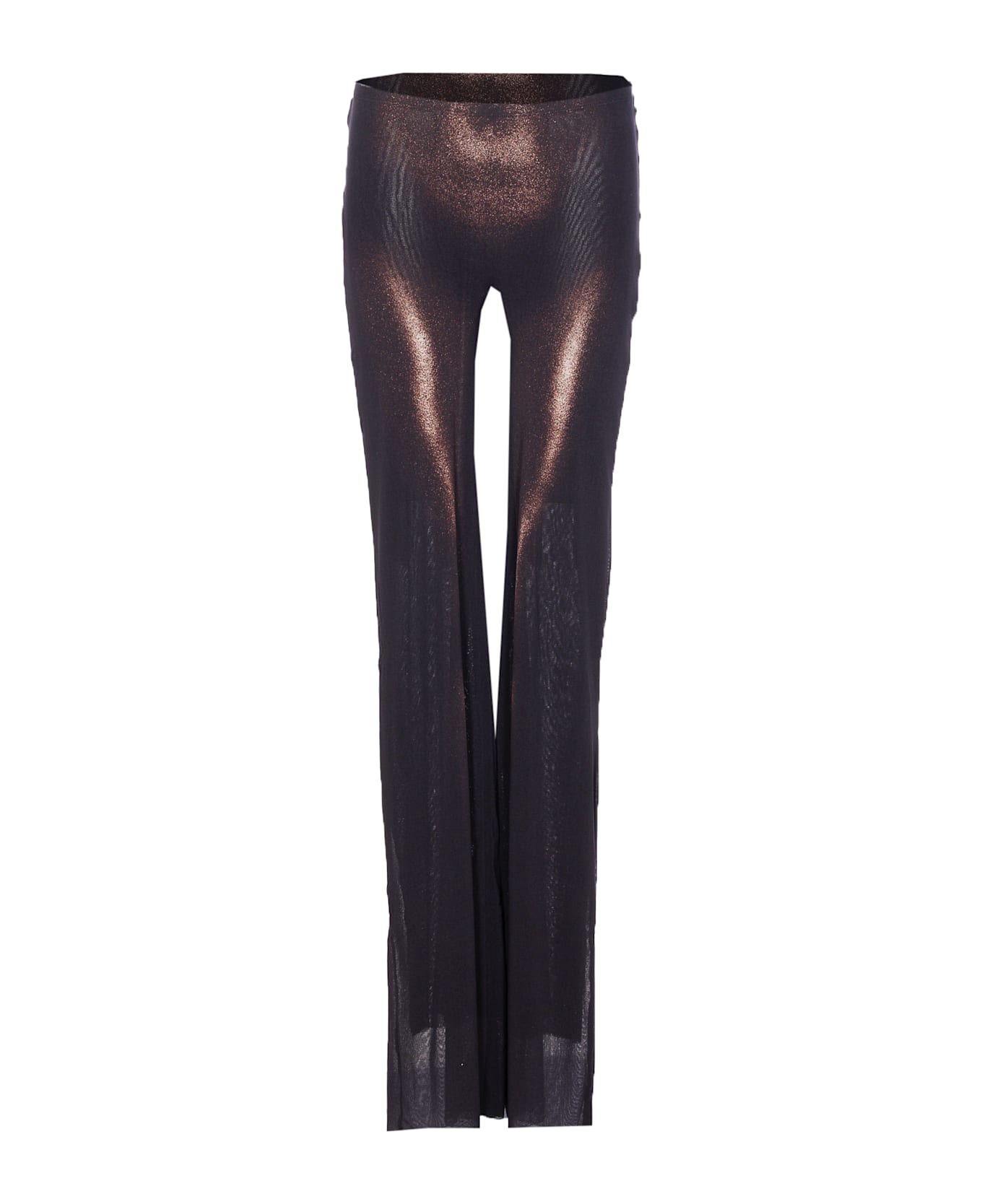 Jean Paul Gaultier Body Dust Mesh Pants - Black