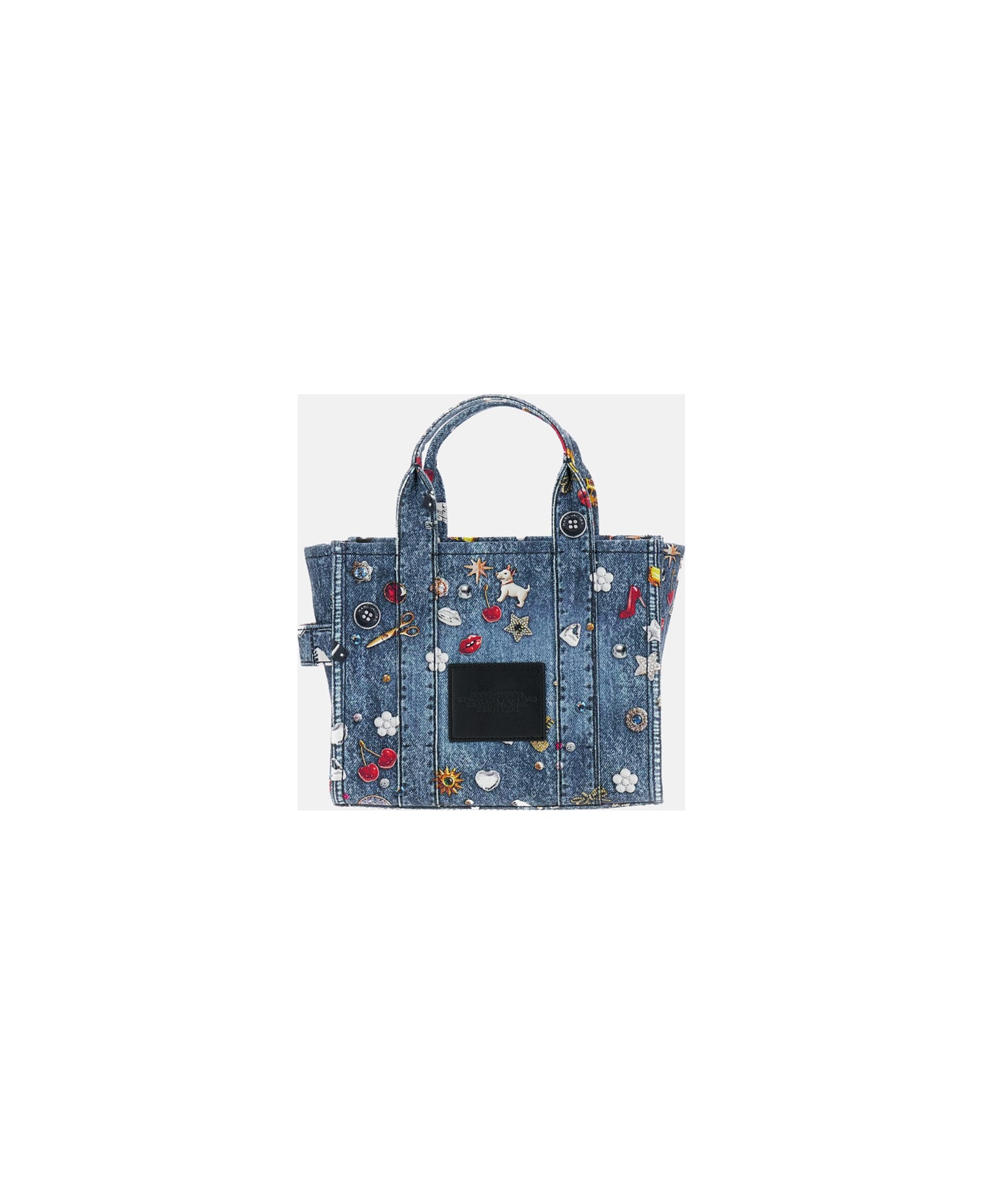 Marc Jacobs The Small Tote Trompe L'oeil - Blue