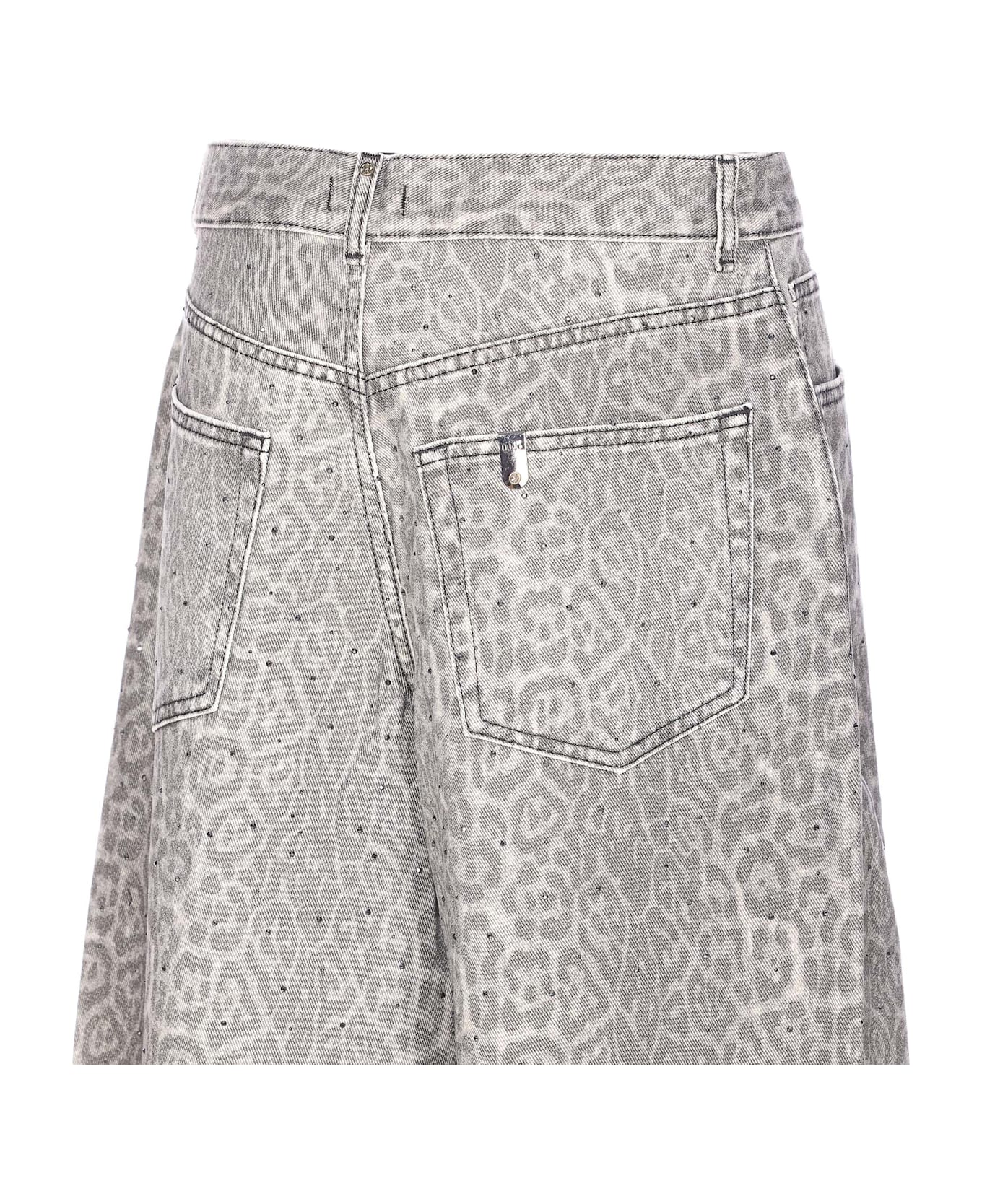 Liu-Jo Animalier Jeans - Grey