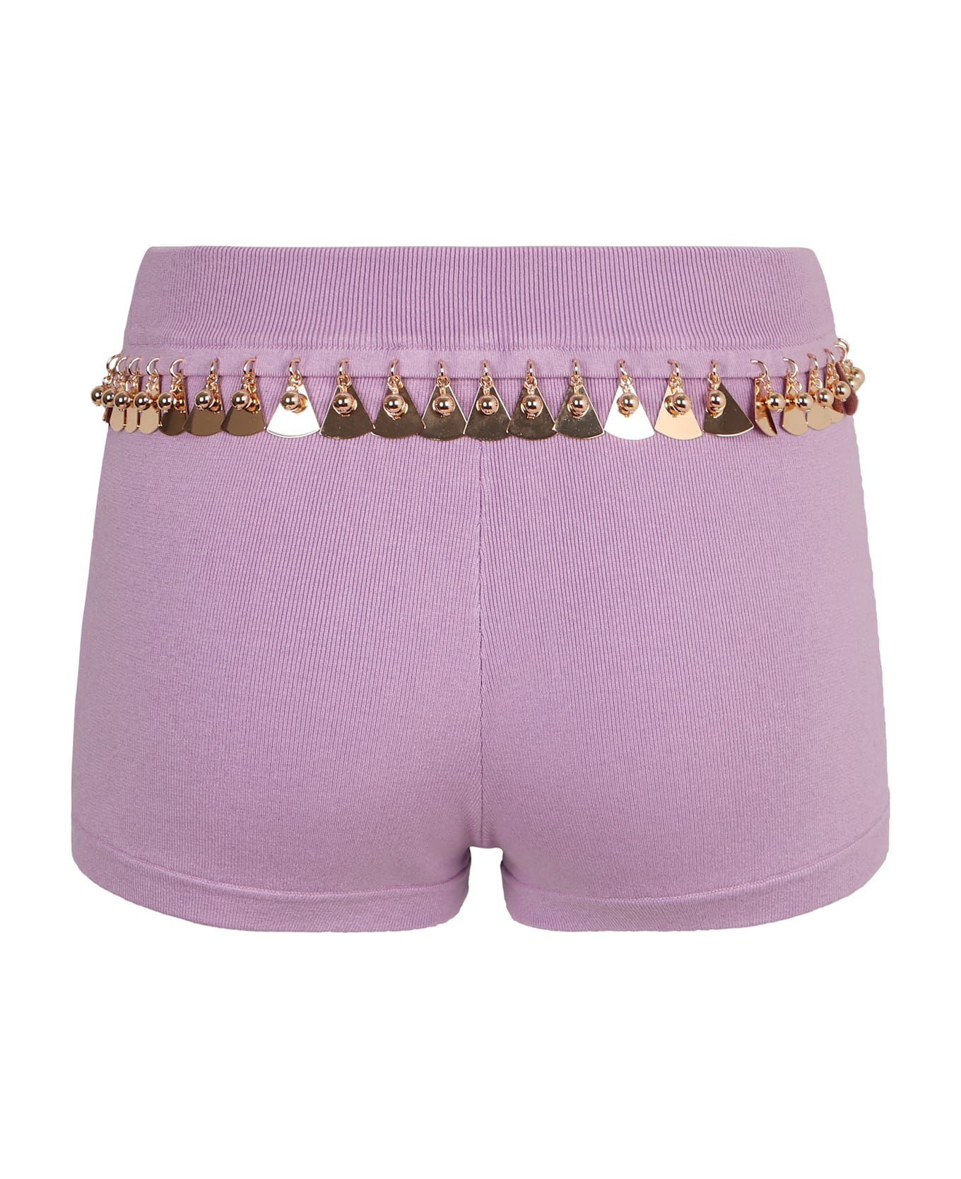 Paco Rabanne Knitted Shorts - Pink