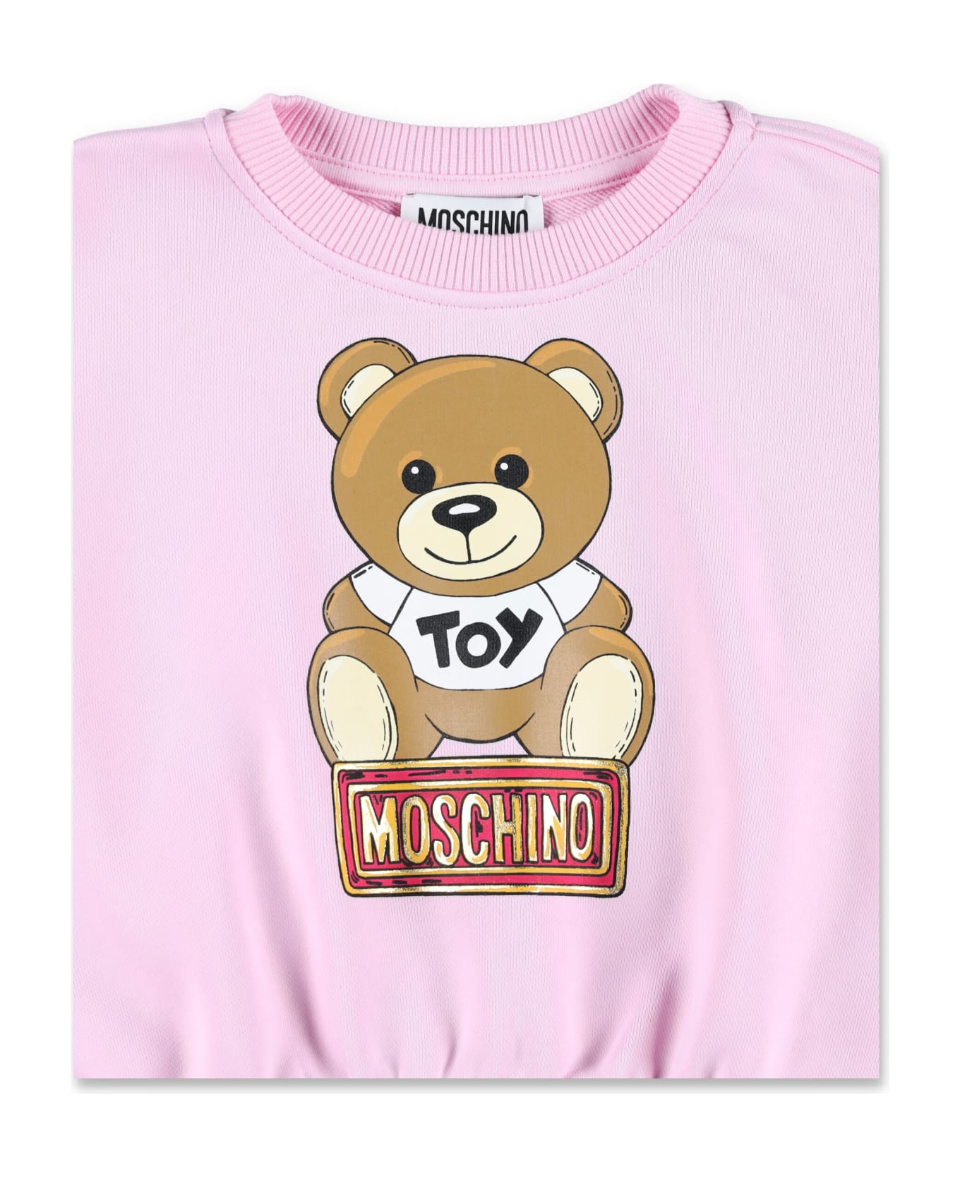 Moschino Fleece Bear - Pirouette Pink
