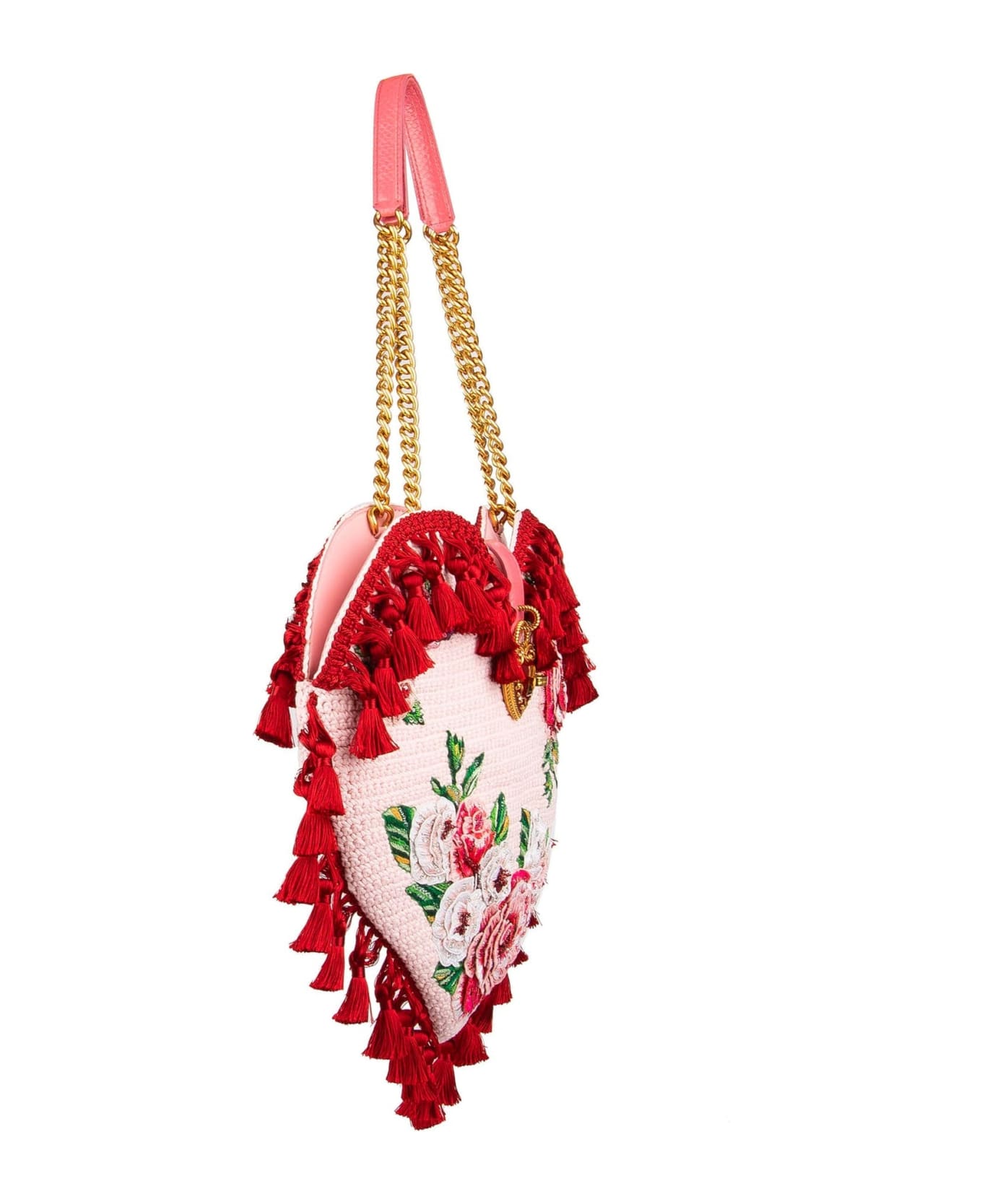 Dolce & Gabbana My Heart Crochet Bag - Pink バッグ