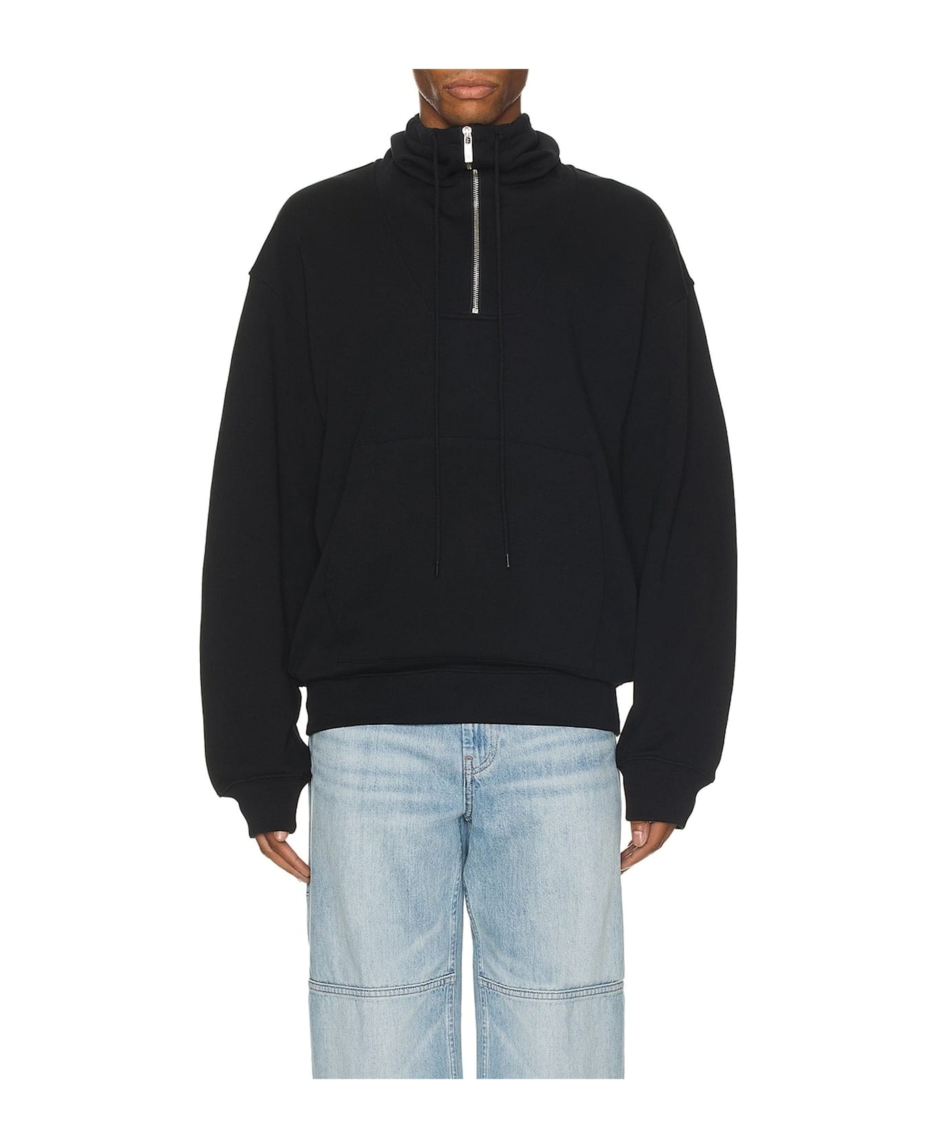 Helmut Lang Funnel Neck Sweatshirt - Black