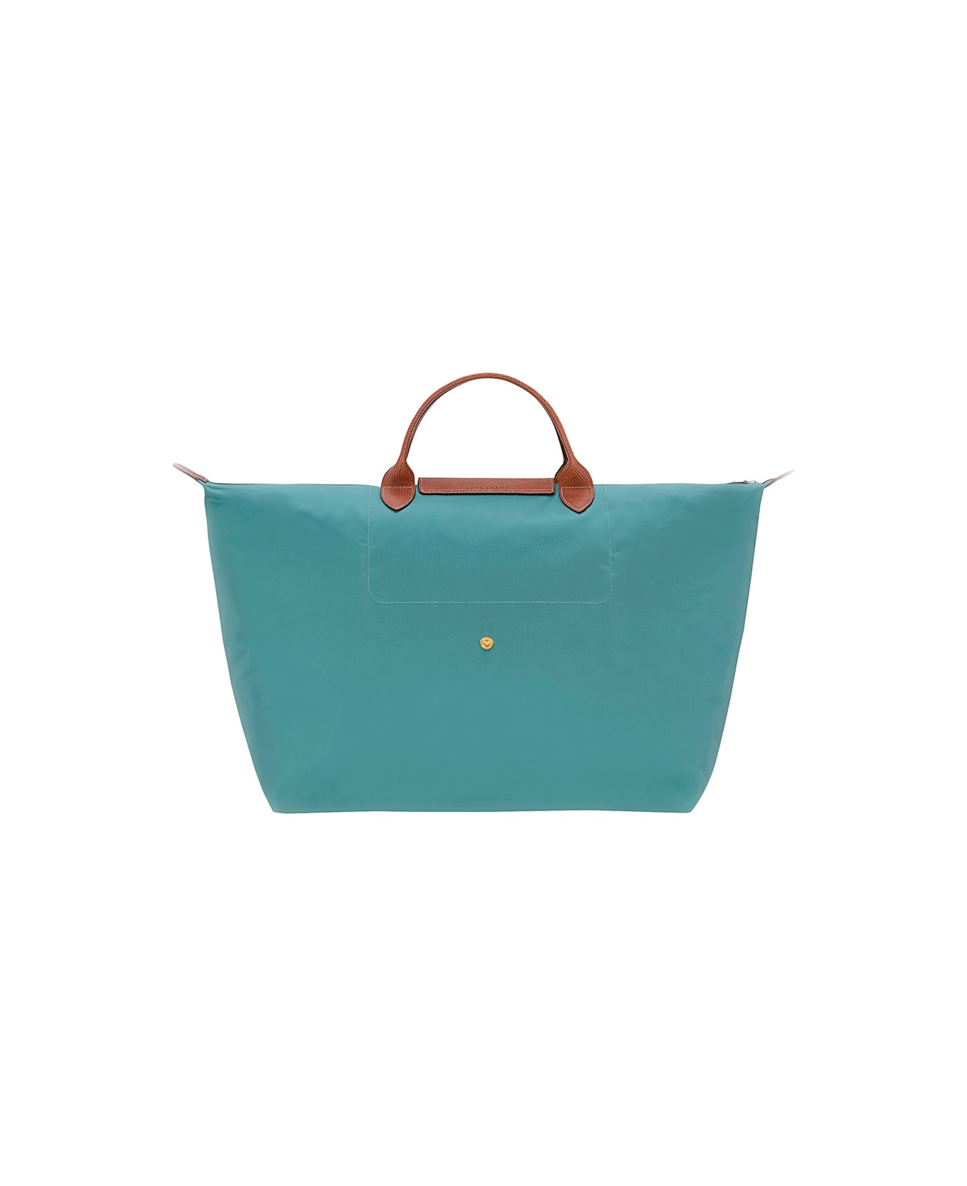 Longchamp 
le Pilage Original
 Green Small Handbag With Embossed Logo On The Front In Fabric Woman - Green