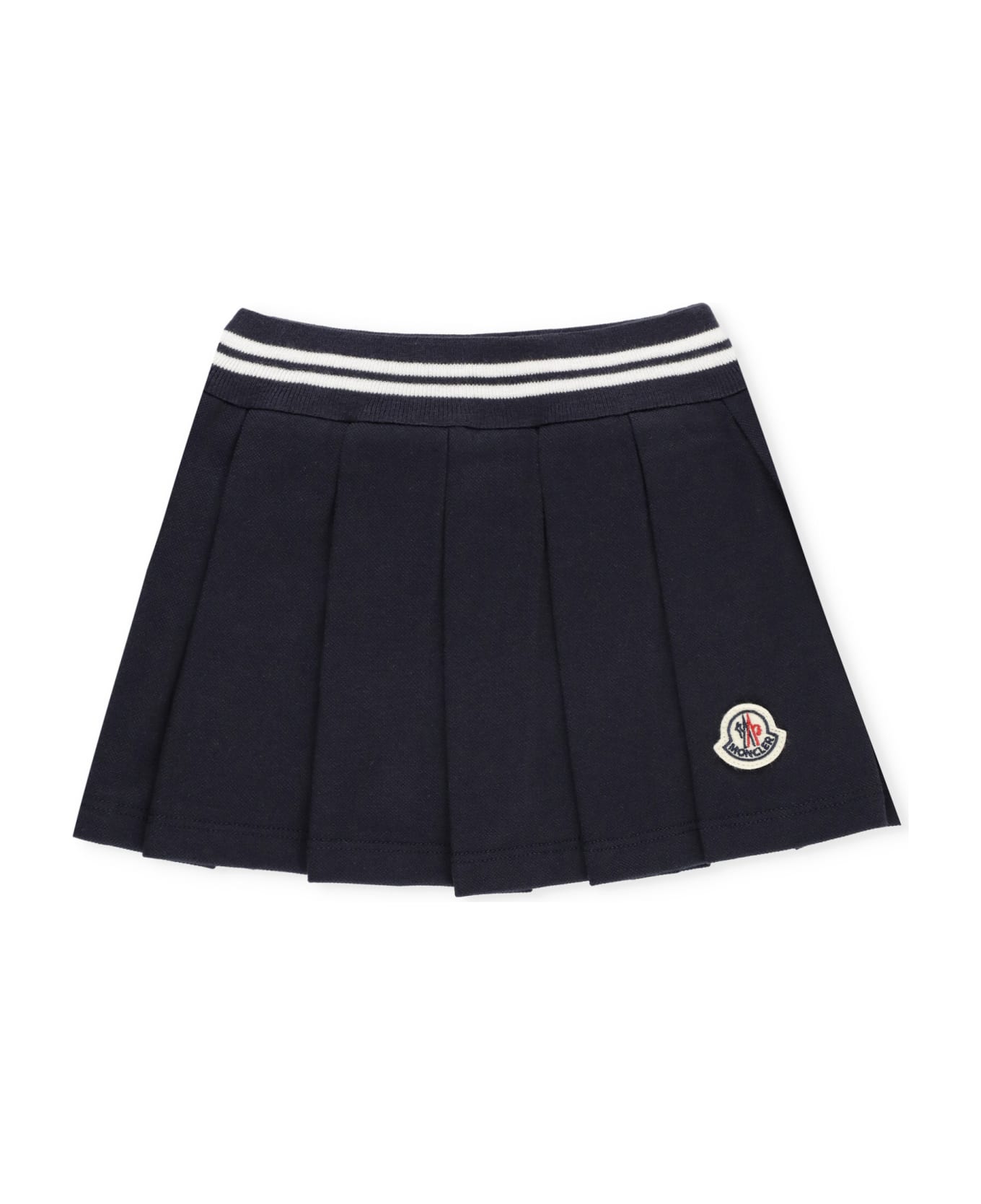 Moncler Cotton Skirt - Blue