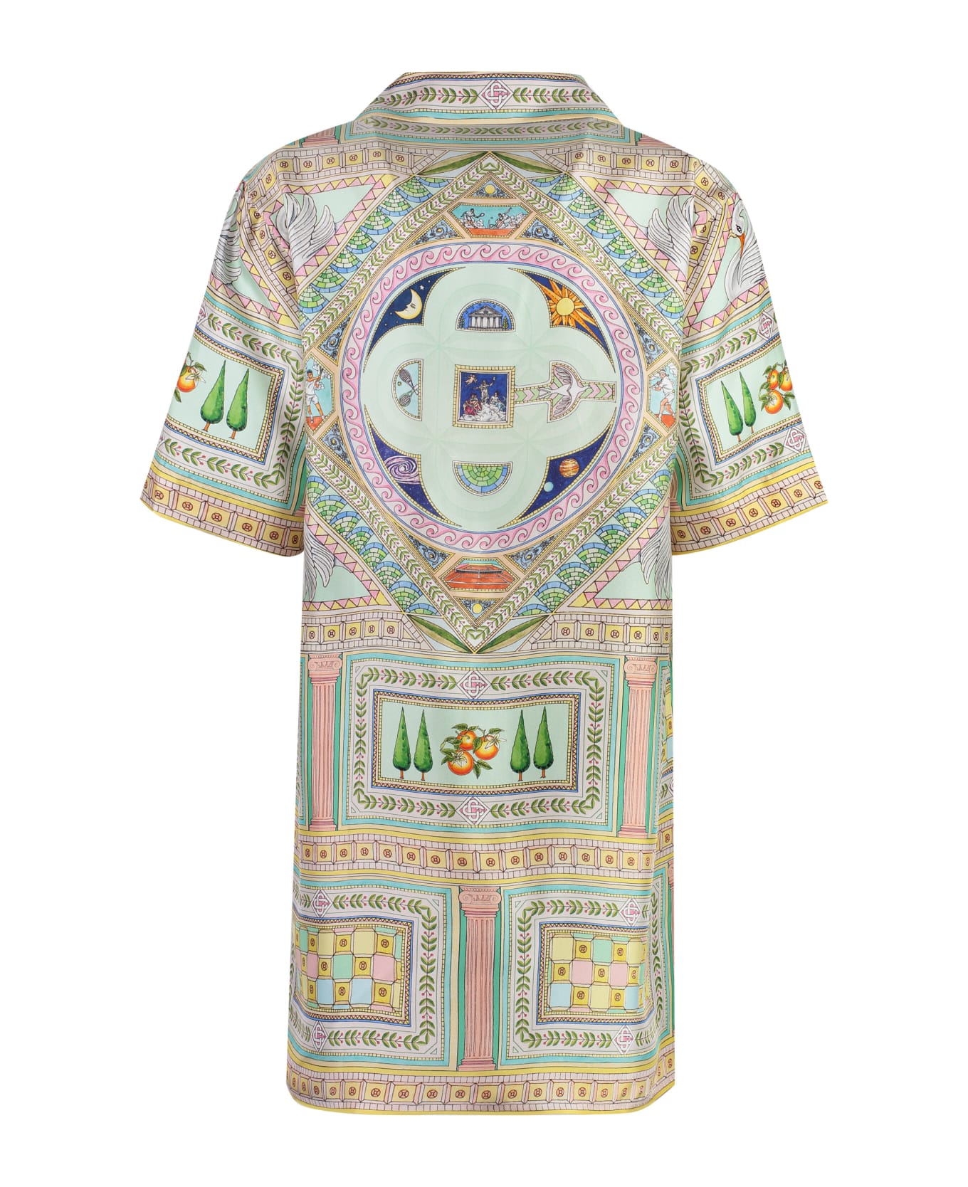 Casablanca Silk Shirtdress - Multicolor シャツ