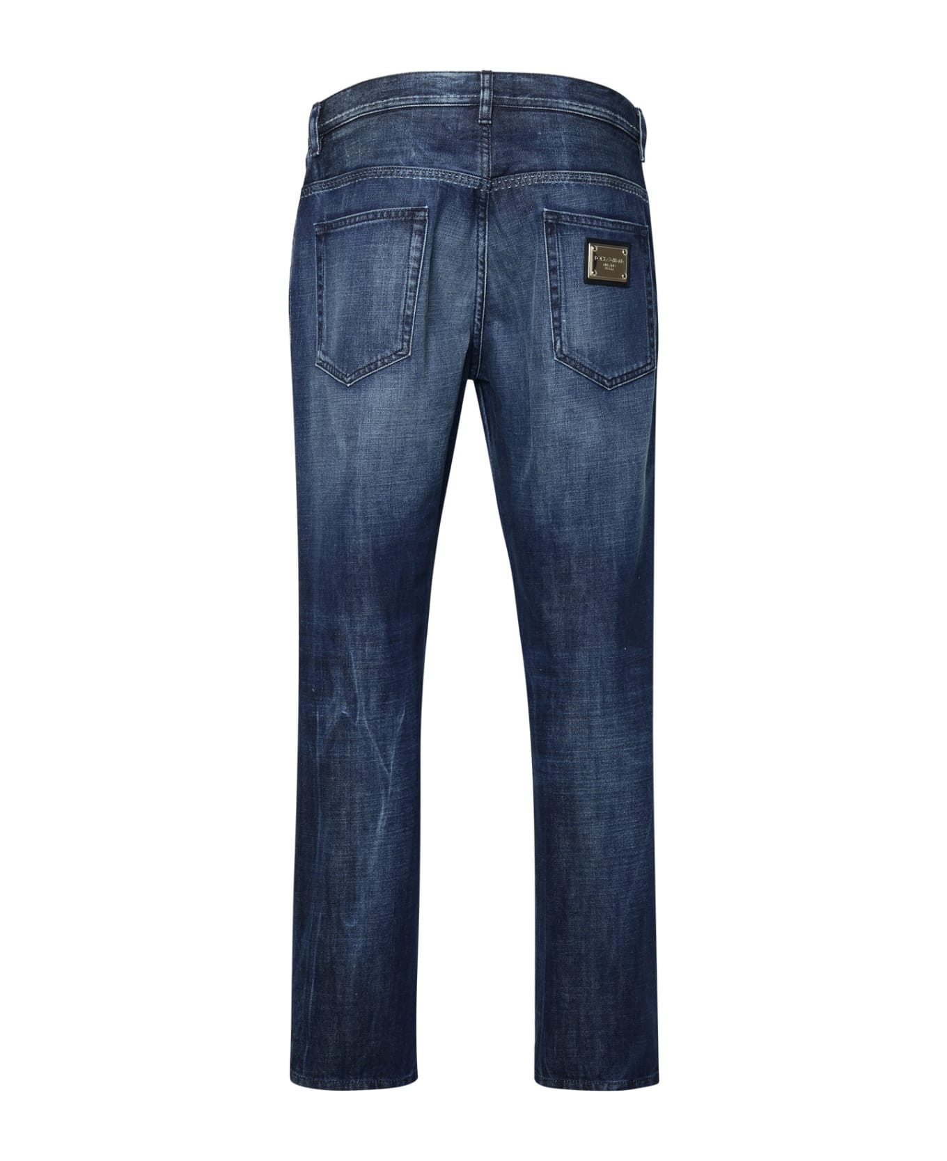 Dolce & Gabbana Loose Fit Jeans - Blue デニム