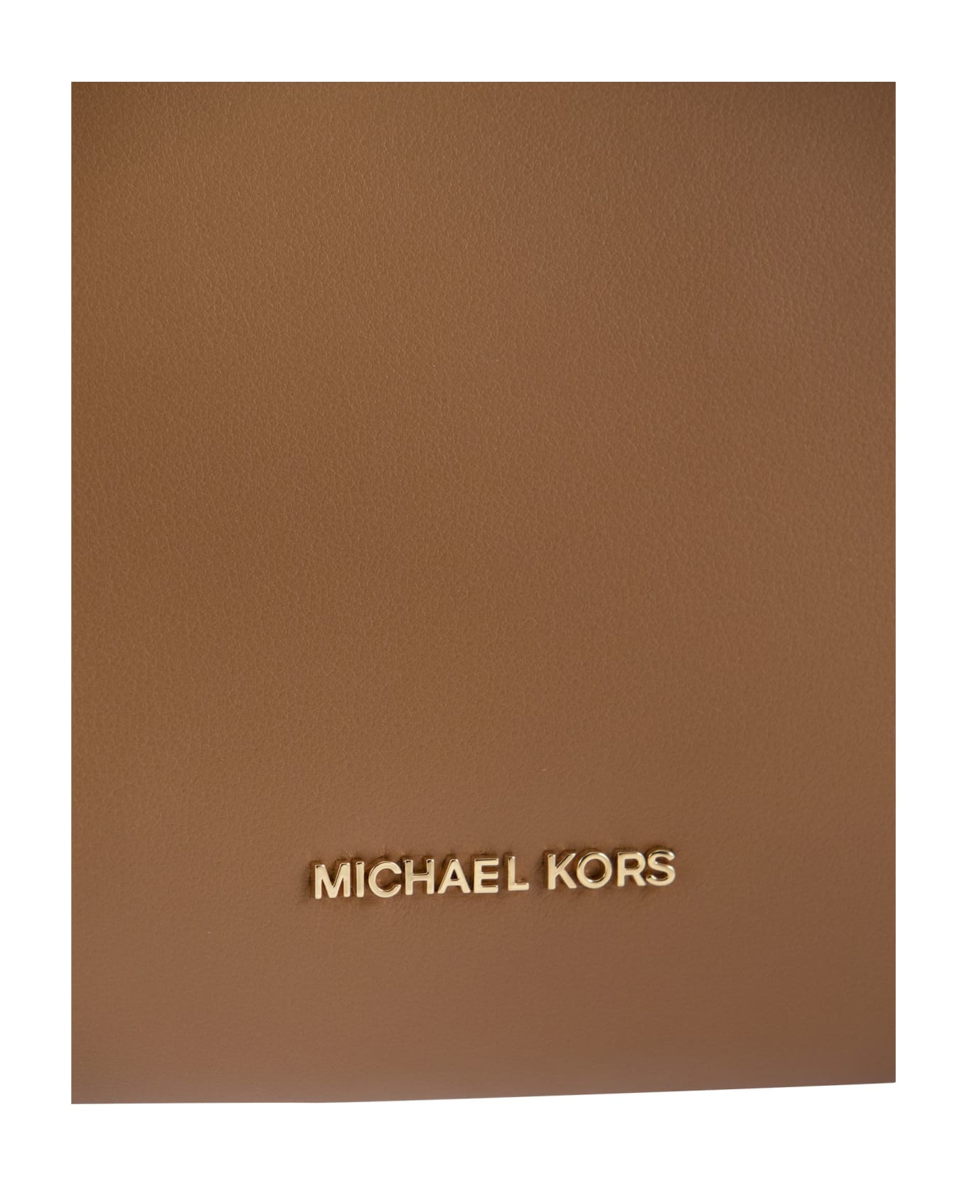 Michael Kors Belle Shoulder Bag In Leather Color Leather - Brown ショルダーバッグ