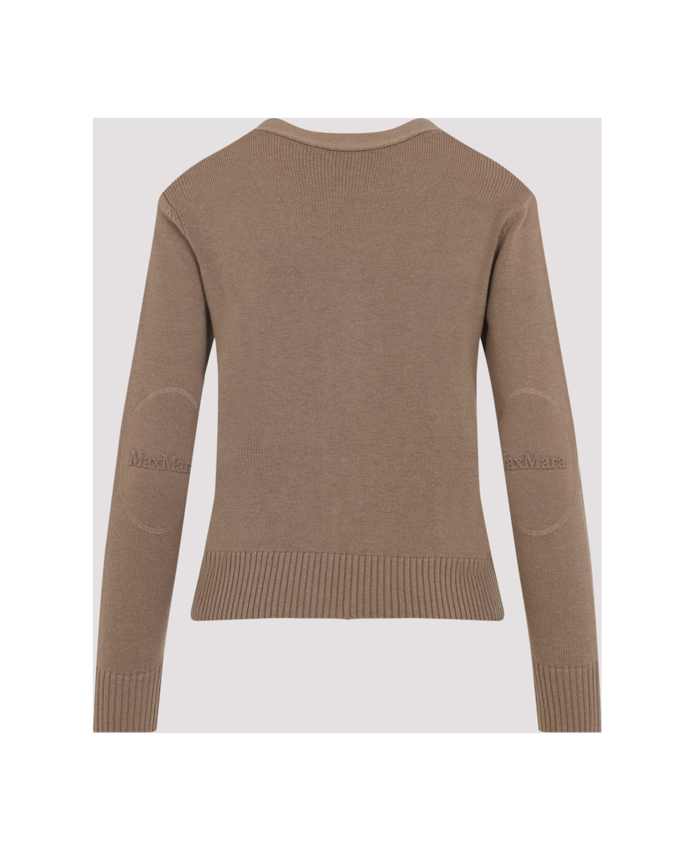 
S Max Mara Apollo Patches Cardigan - Perfect Camel