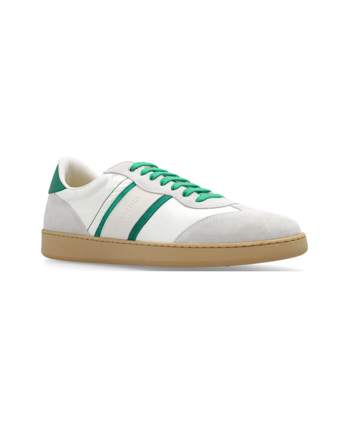 Ferragamo Low-top Sneakers - WHITE