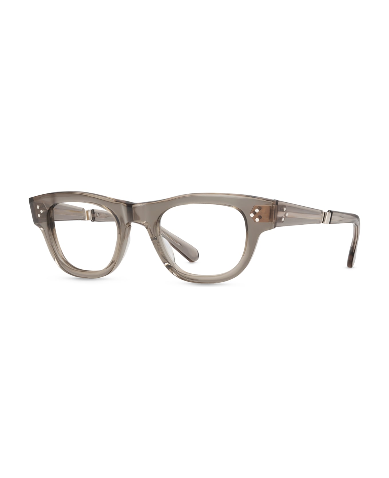 Mr. Leight Waimea C Grey Crystal-12k Grey Gold Glasses - Grey Crystal-12K Grey Gold