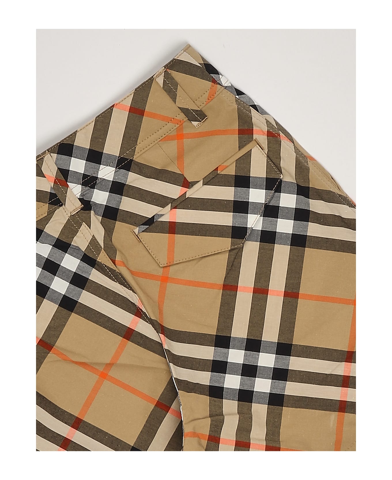 Burberry Oscar Bermuda Bermuda - CHECK BEIGE
